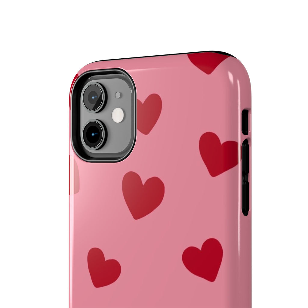 Red heart Phone Cases