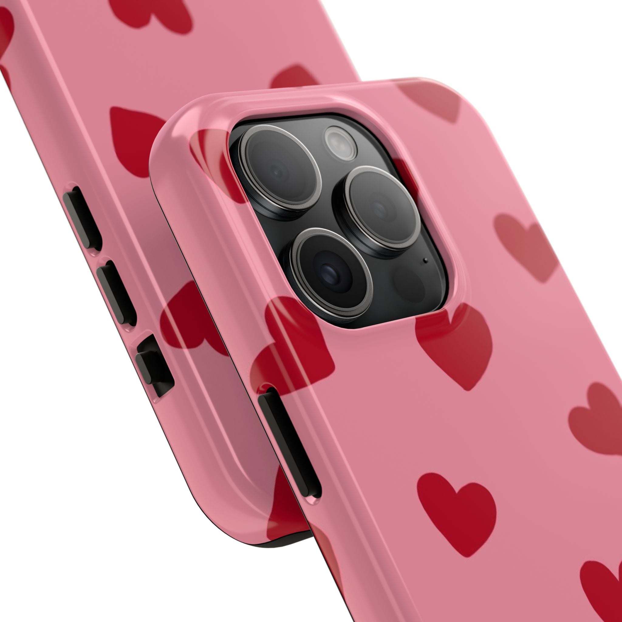 Red heart Phone Cases