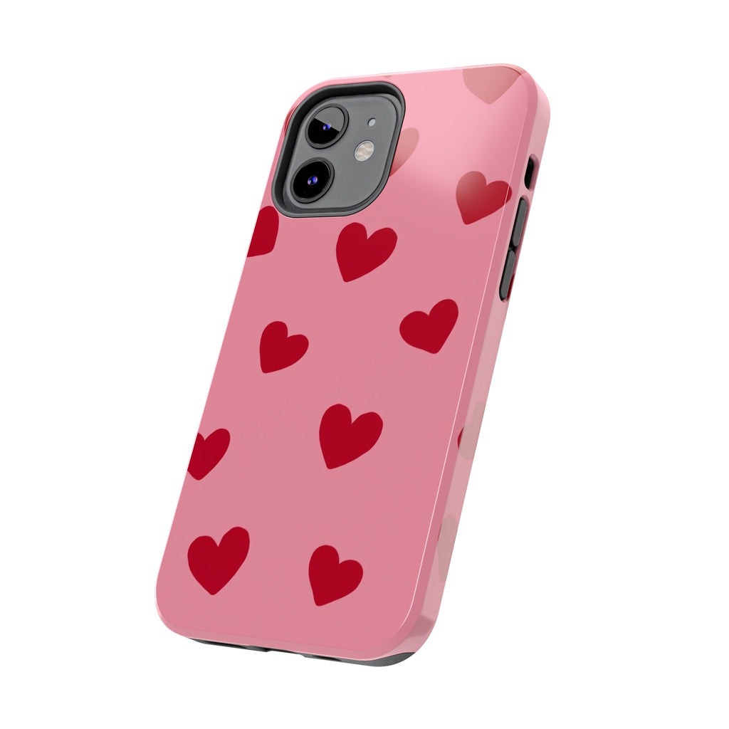 Red heart Phone Cases