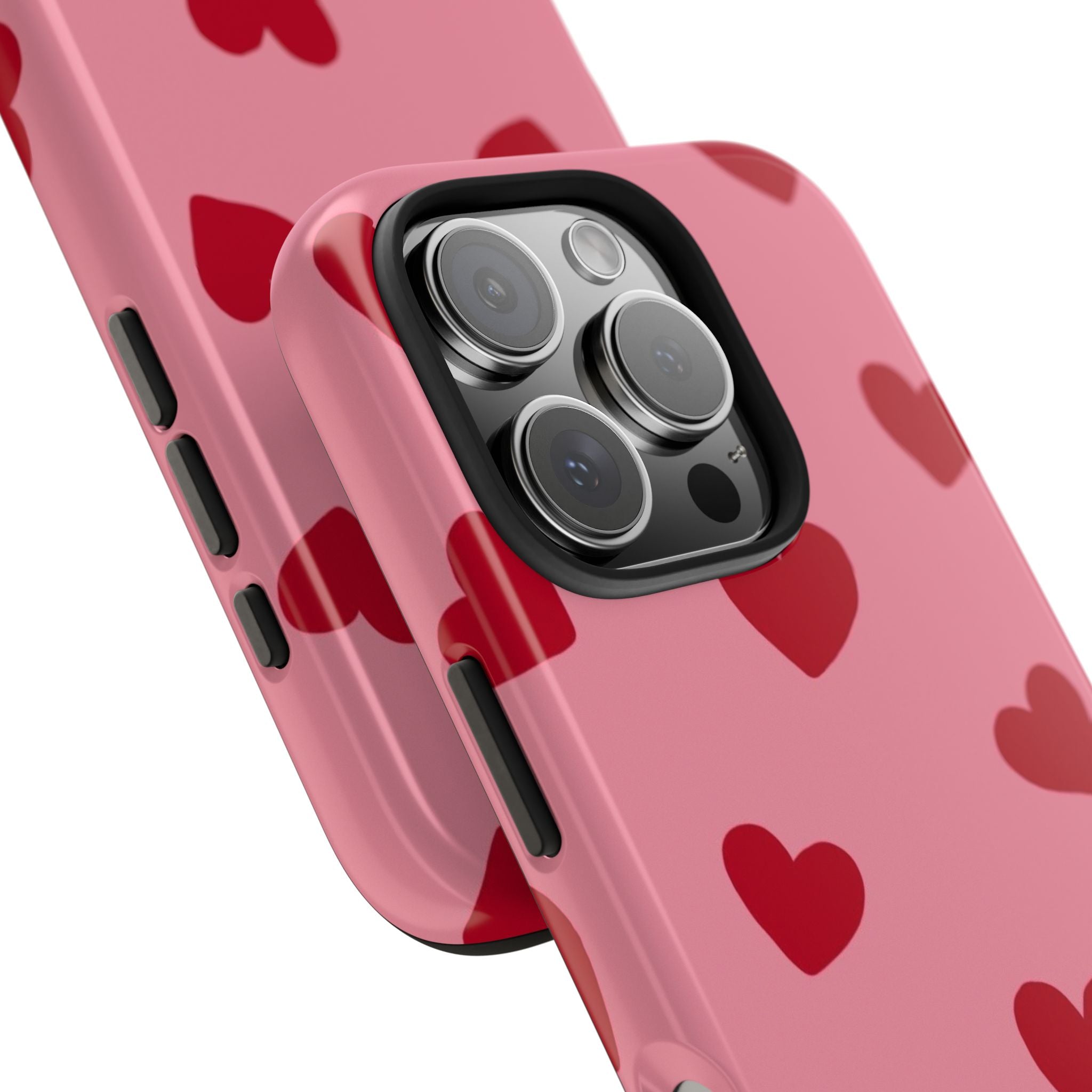 Red heart Phone Cases