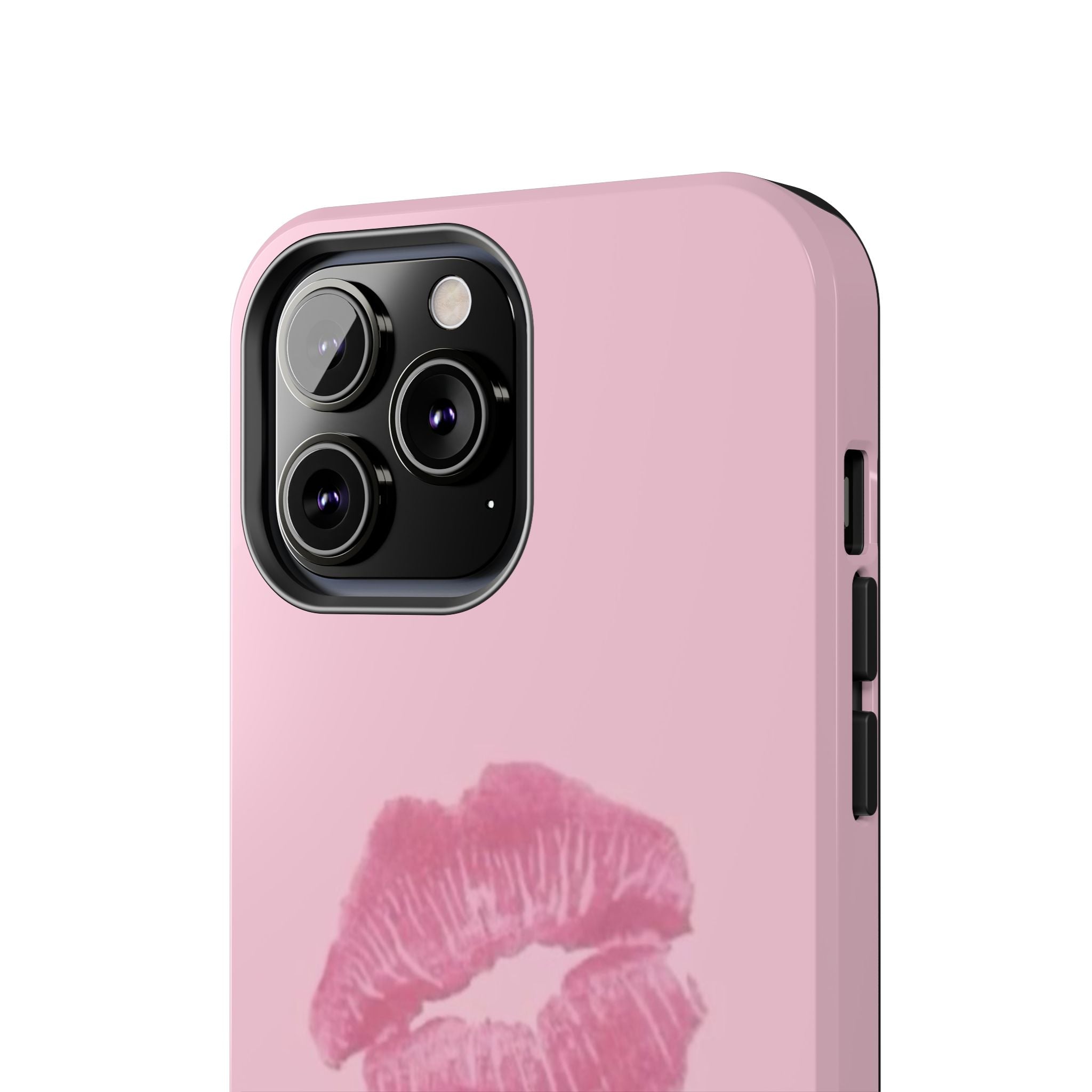 Pink Kissy Lips Phone Cases