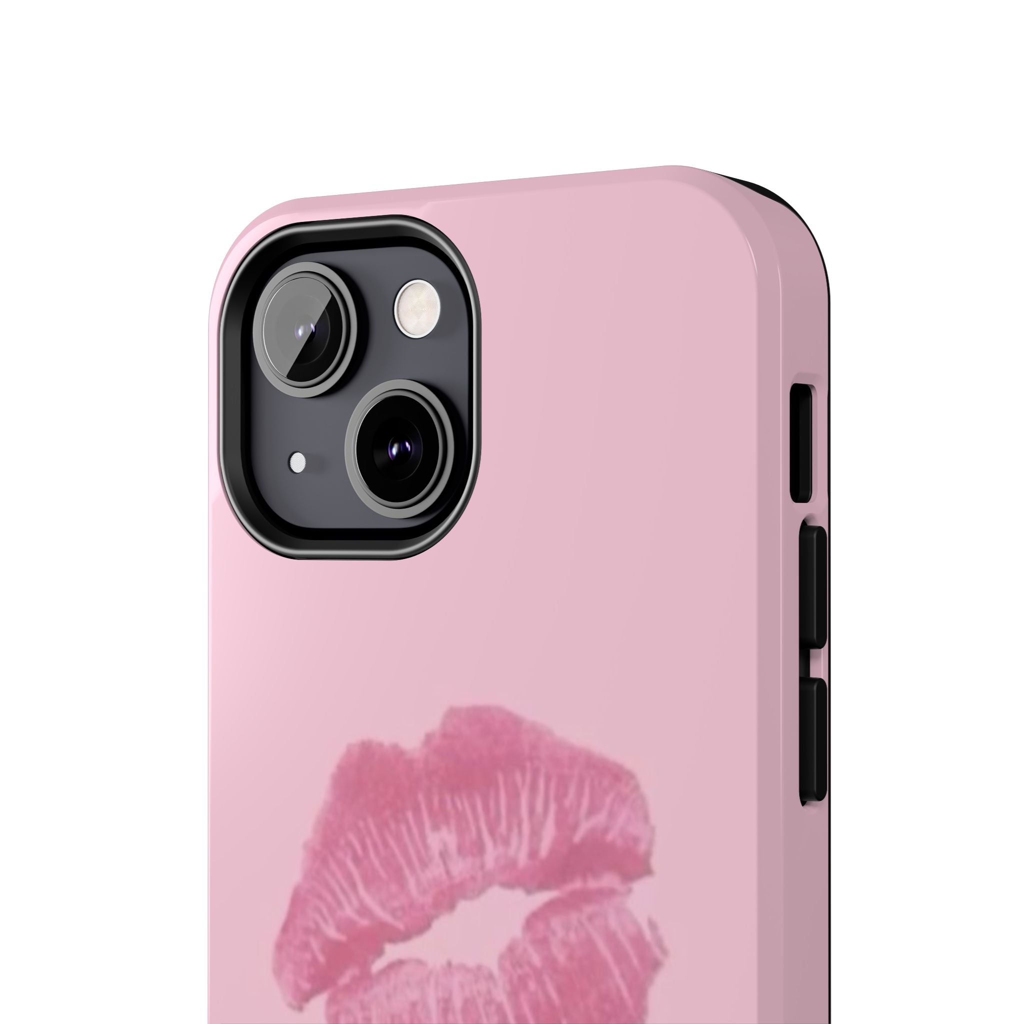 Pink Kissy Lips Phone Cases