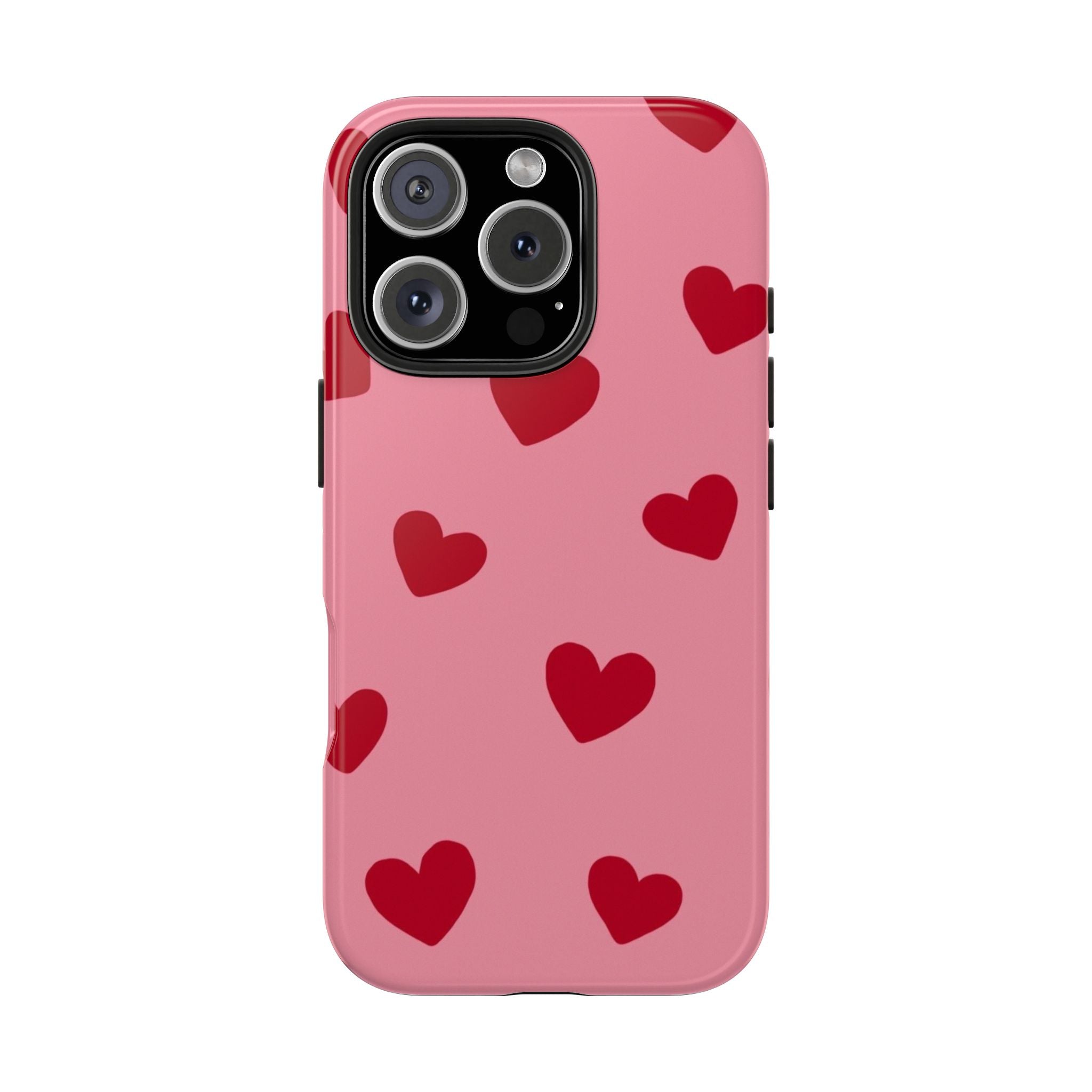Red heart Phone Cases