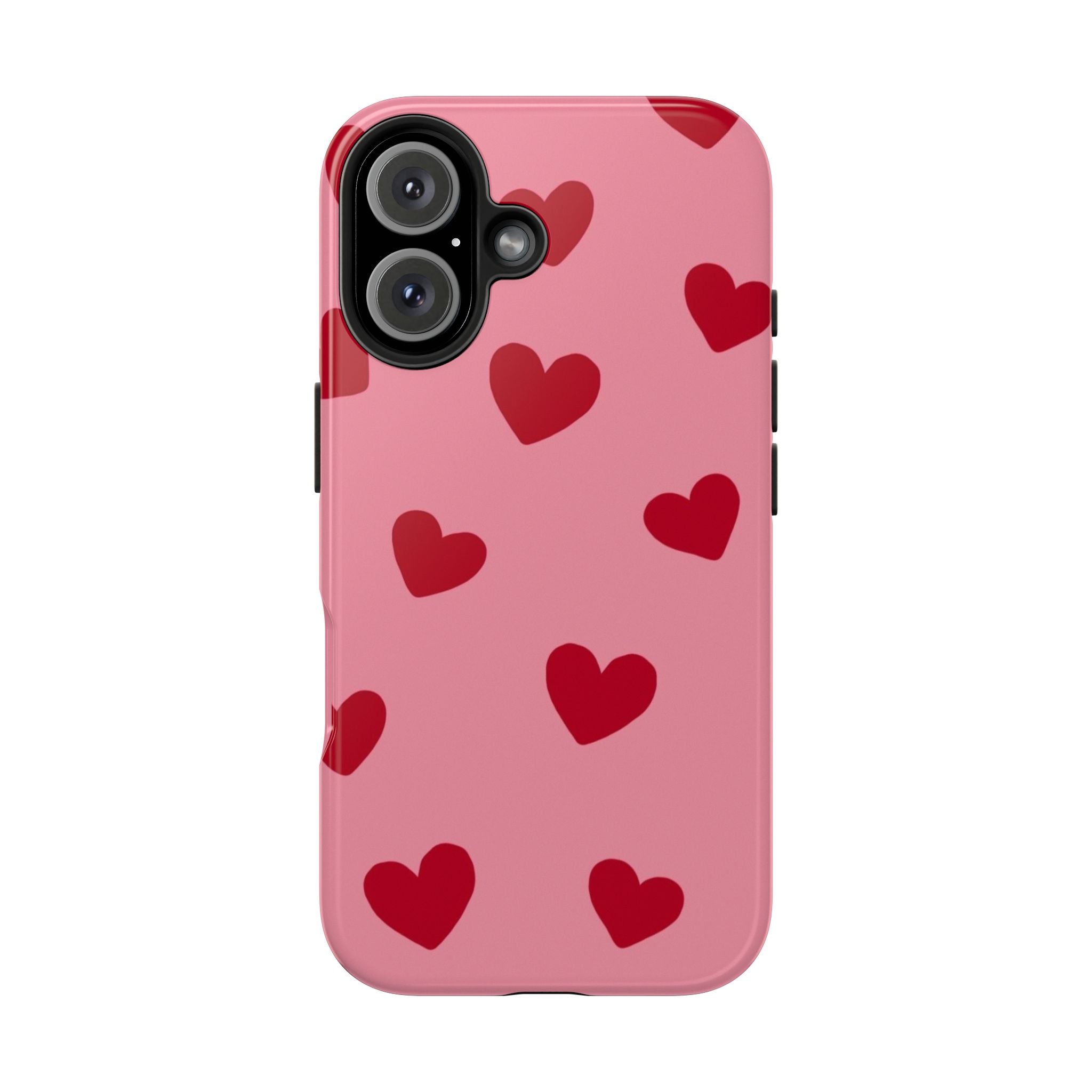 Red heart Phone Cases