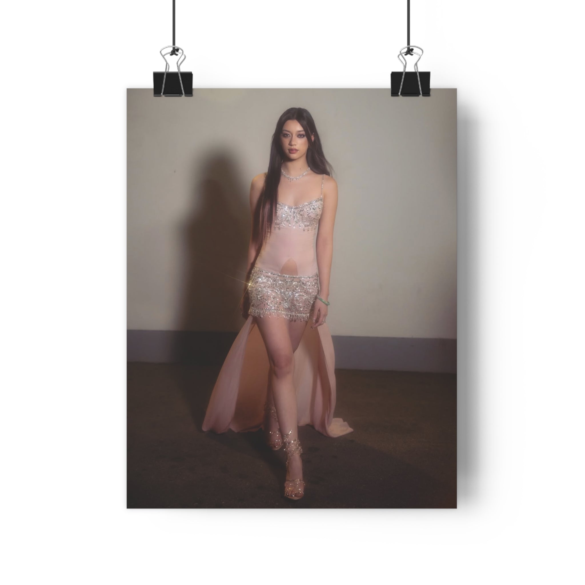 Katseye Megan Paper Poster