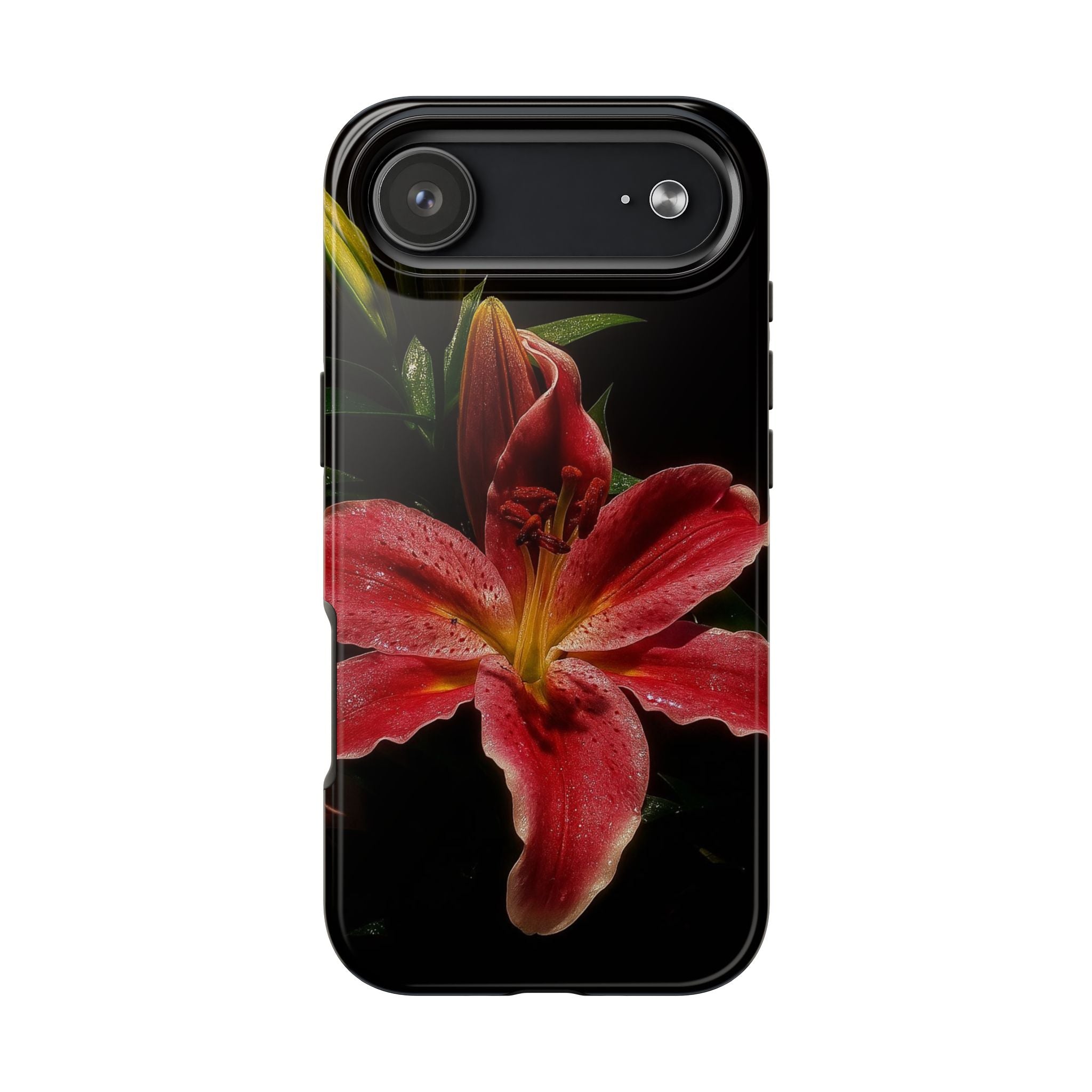 Red Lily Flower Phone Cases