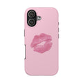 Pink Kissy Lips Phone Cases