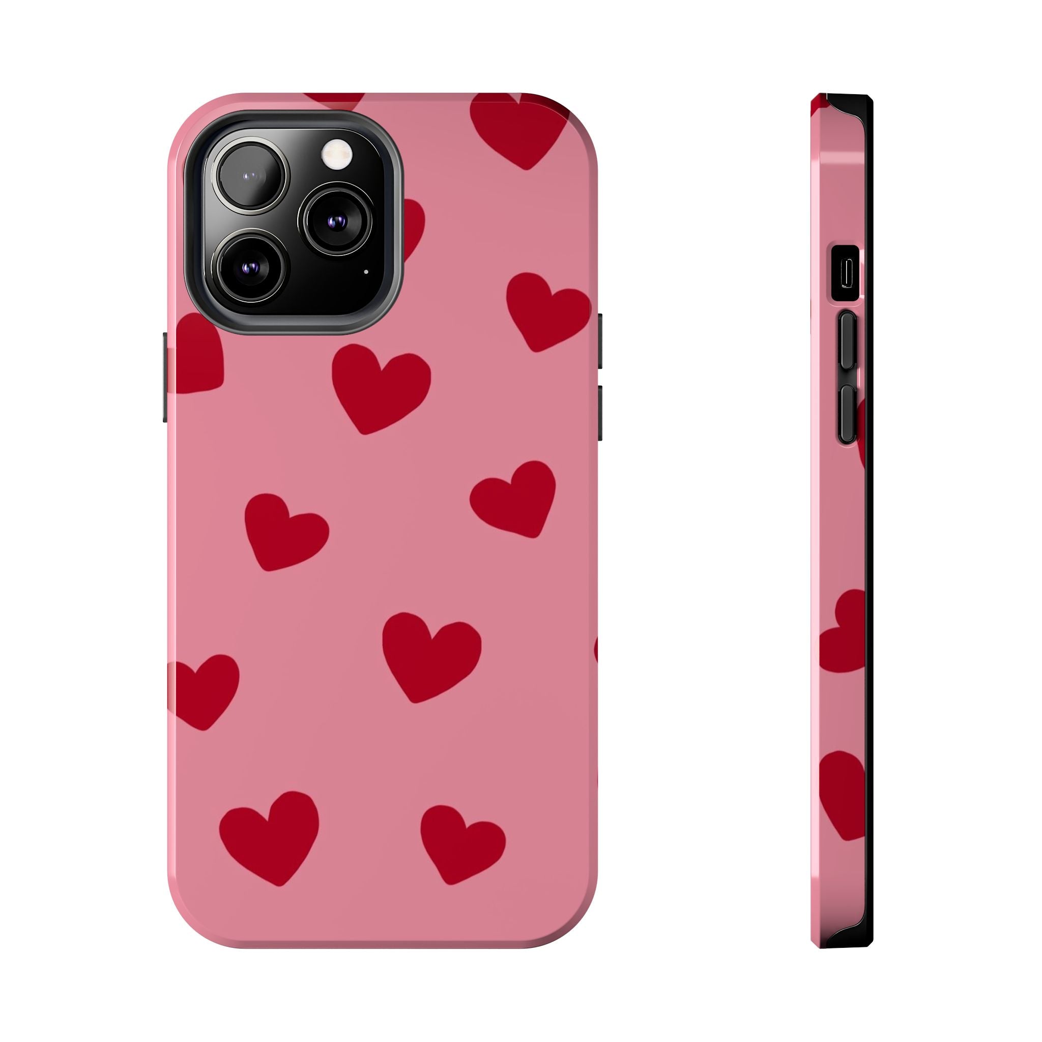 Red heart Phone Cases