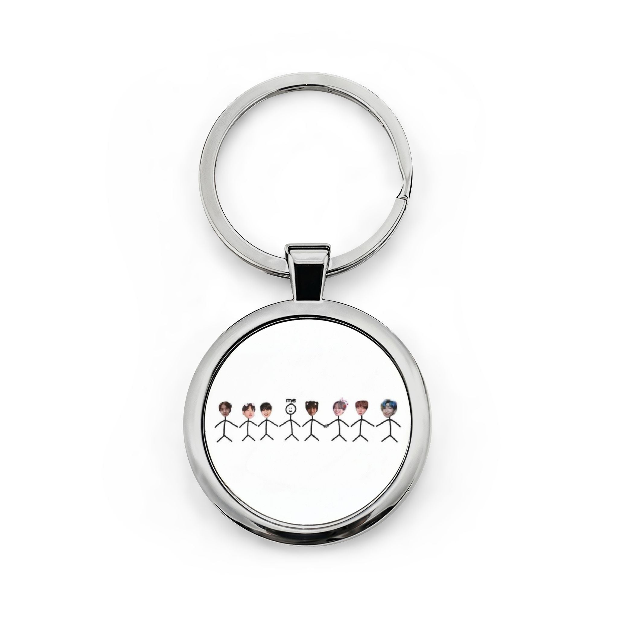 BTS Stainless  Keychain