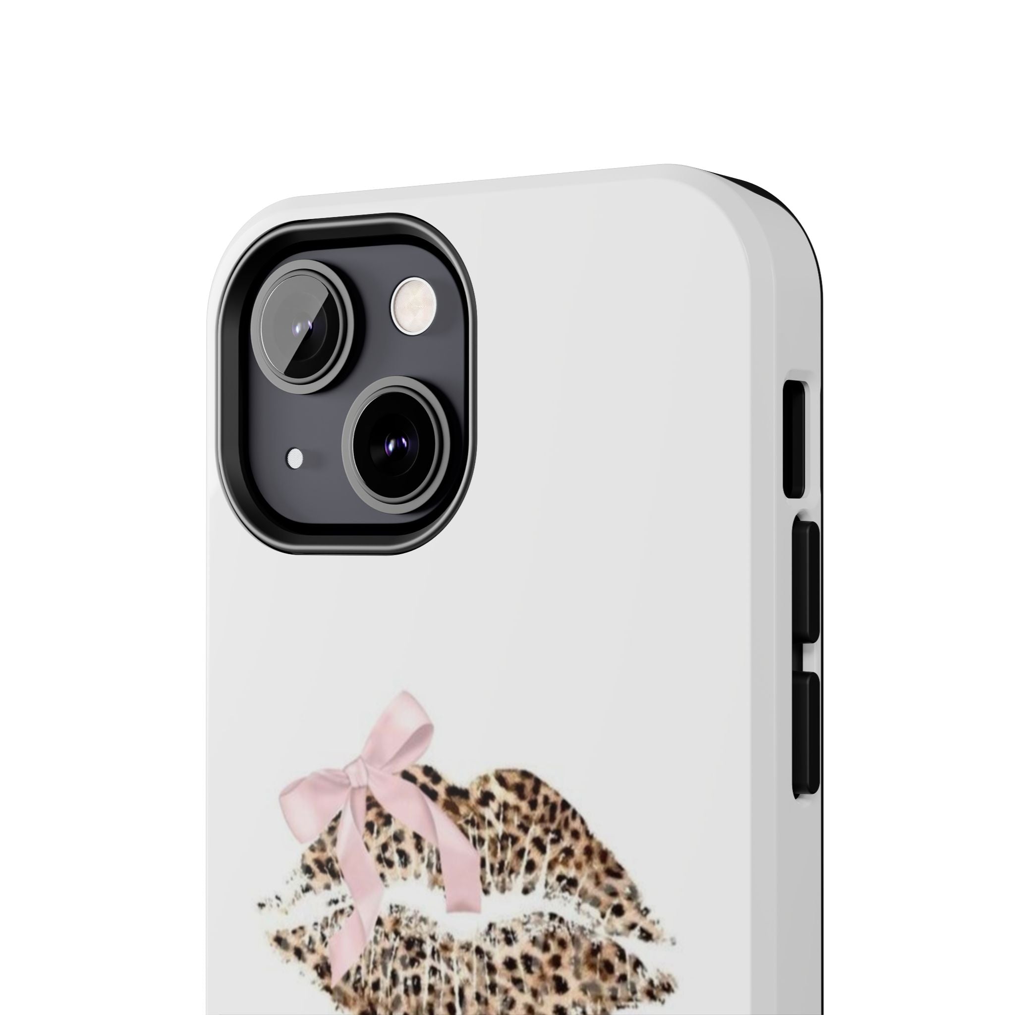 Leopard Kissy Lips Phone Cases