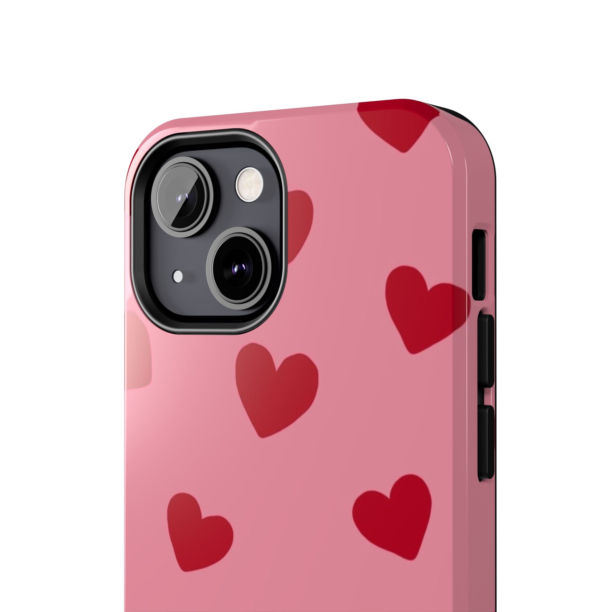 Red heart Phone Cases