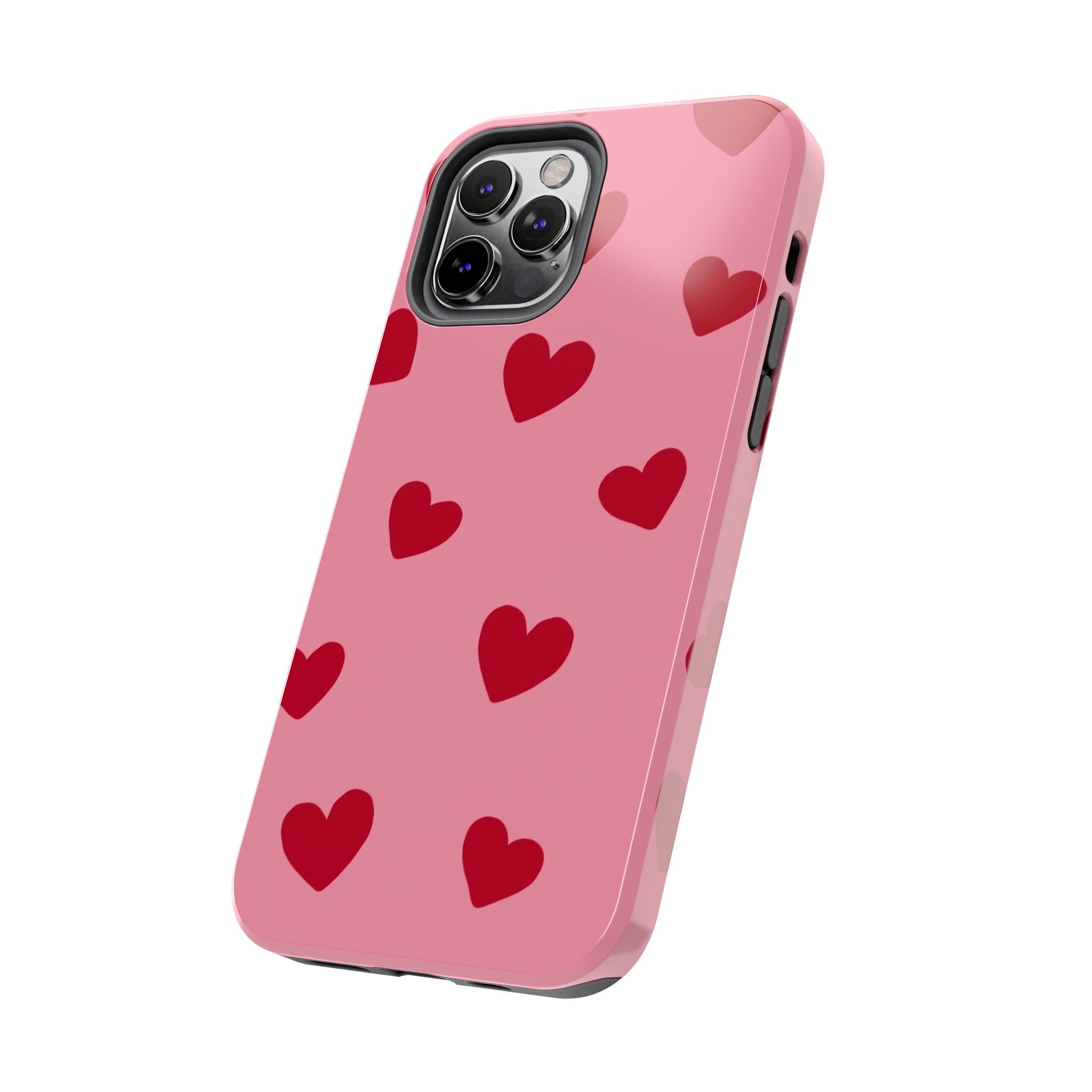 Red heart Phone Cases