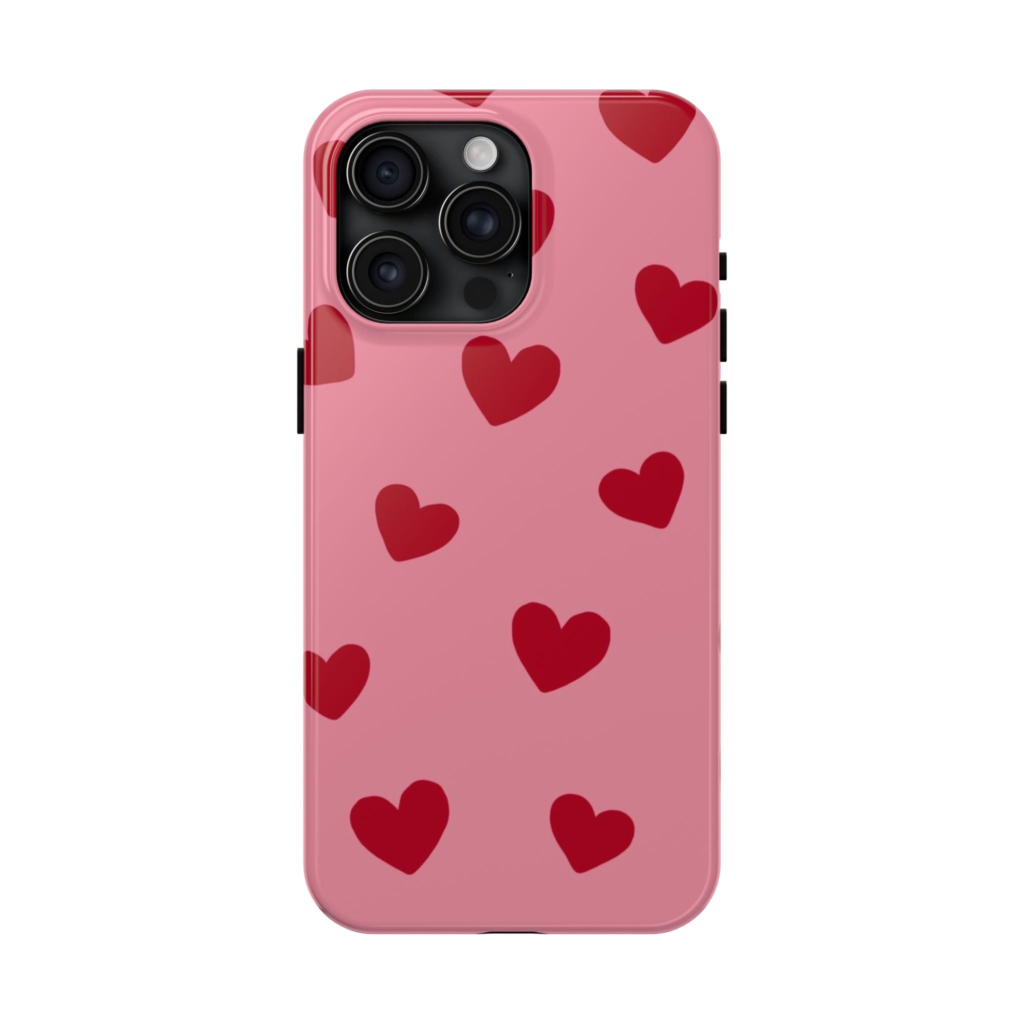 Red heart Phone Cases