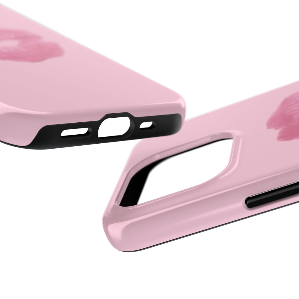 Pink Kissy Lips Phone Cases