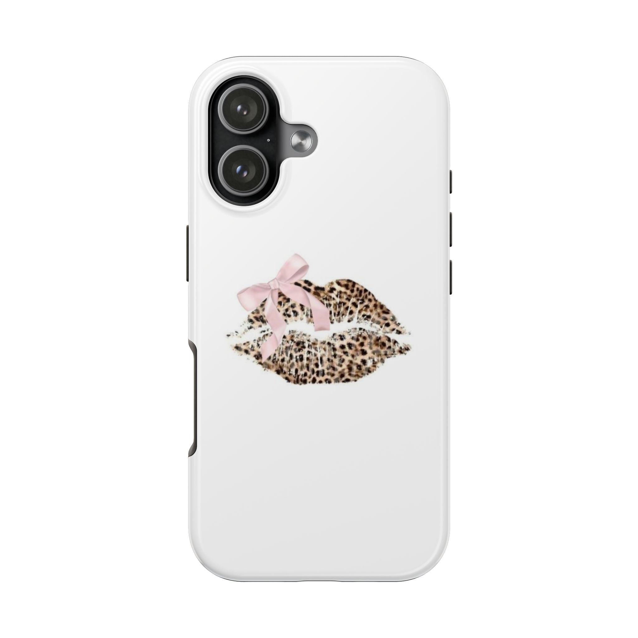 Leopard Kissy Lips Phone Cases