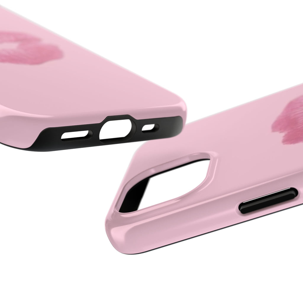 Pink Kissy Lips Phone Cases