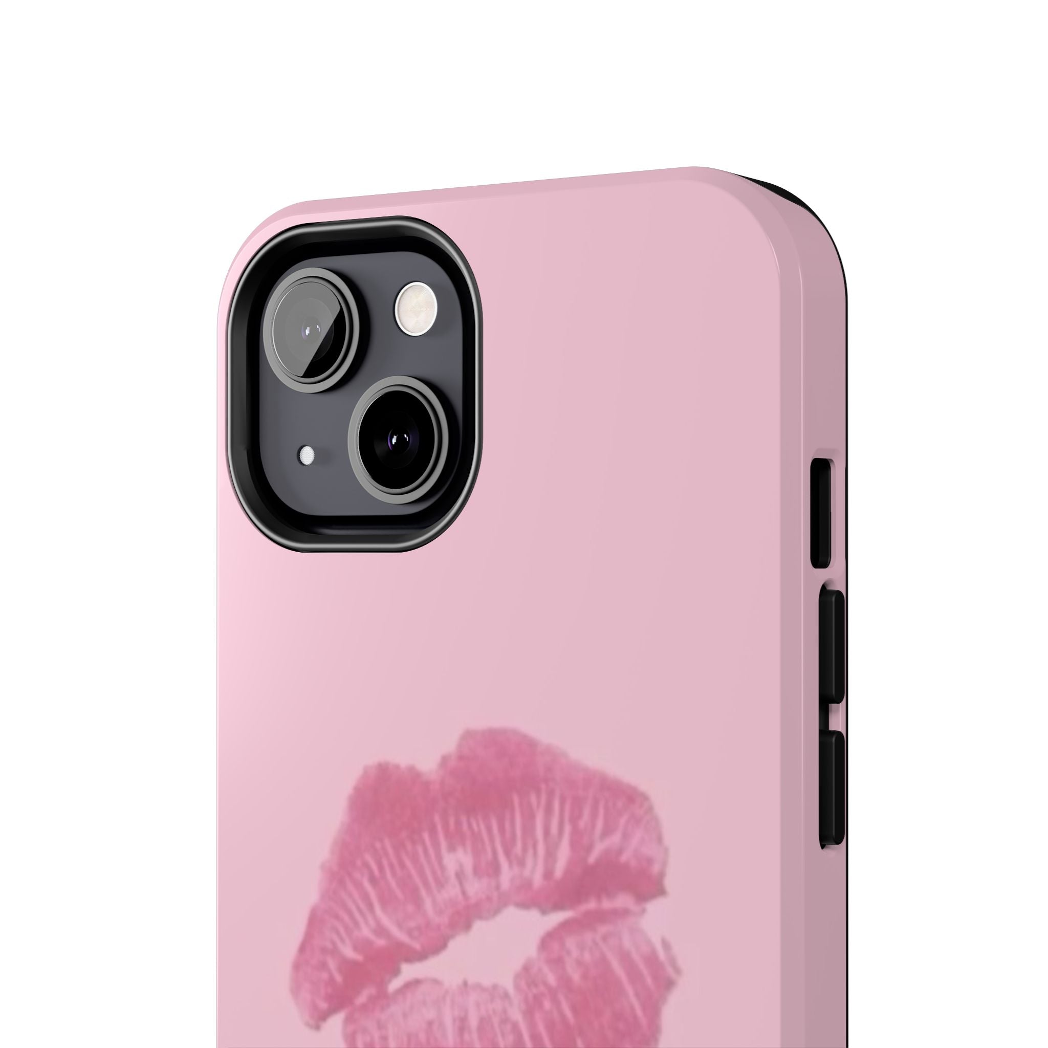 Pink Kissy Lips Phone Cases
