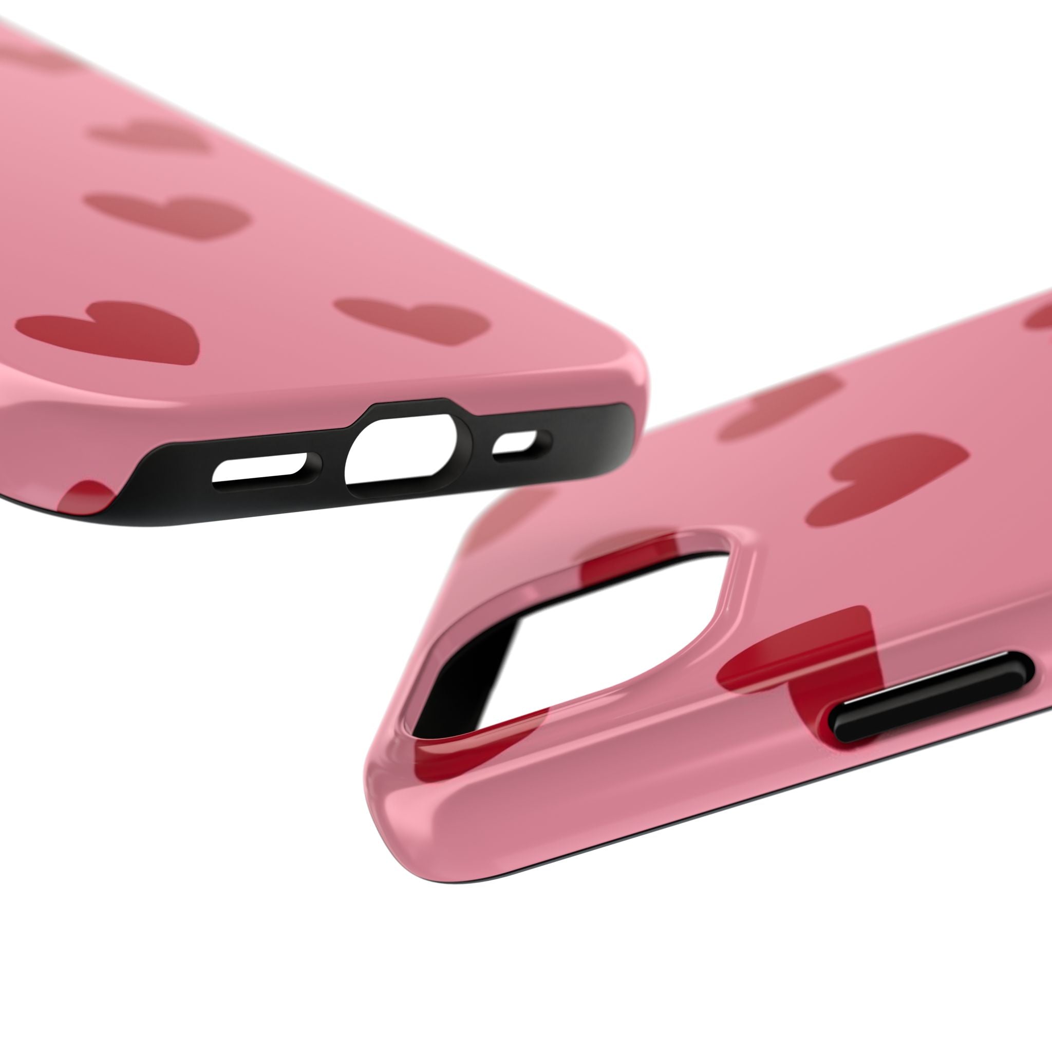 Red heart Phone Cases