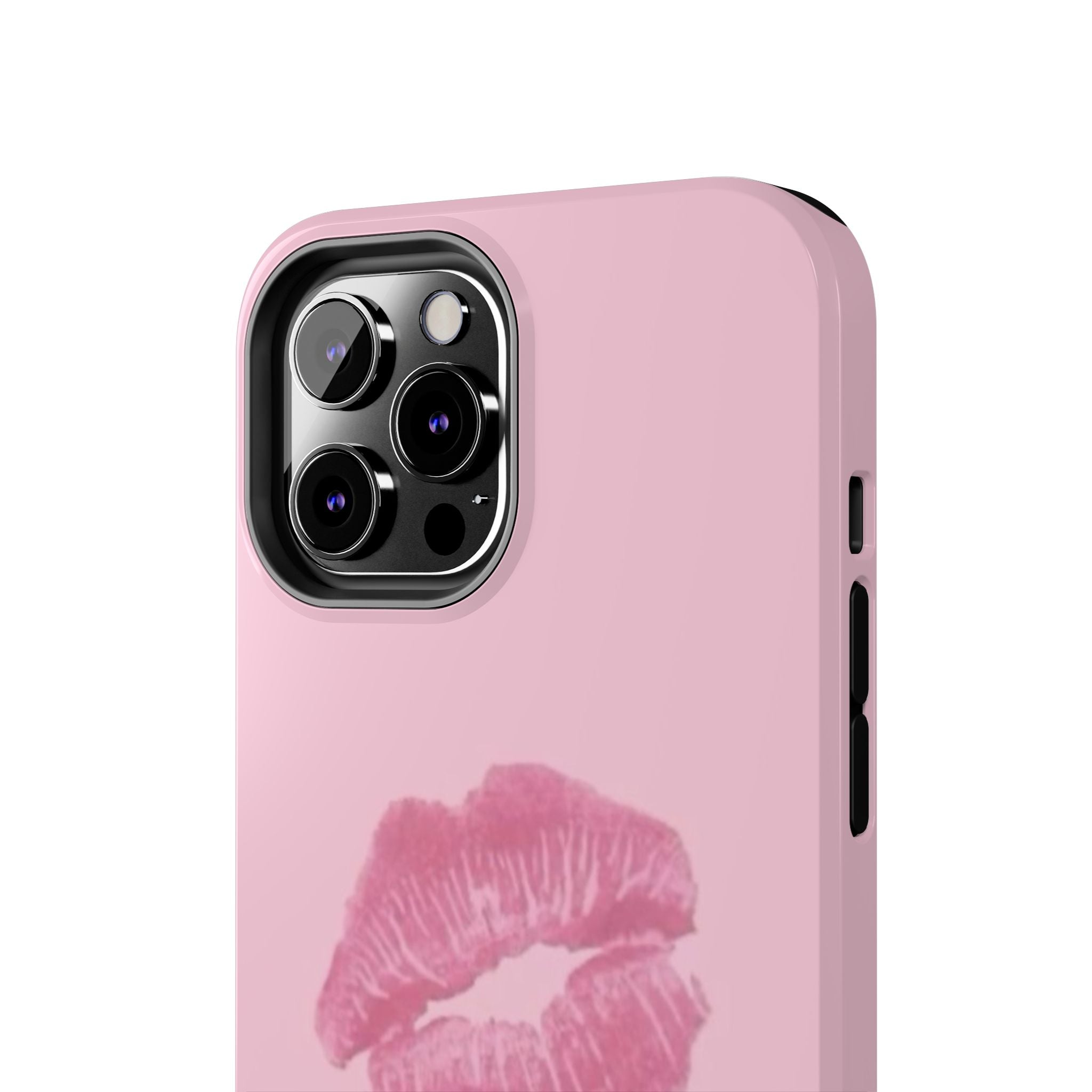 Pink Kissy Lips Phone Cases