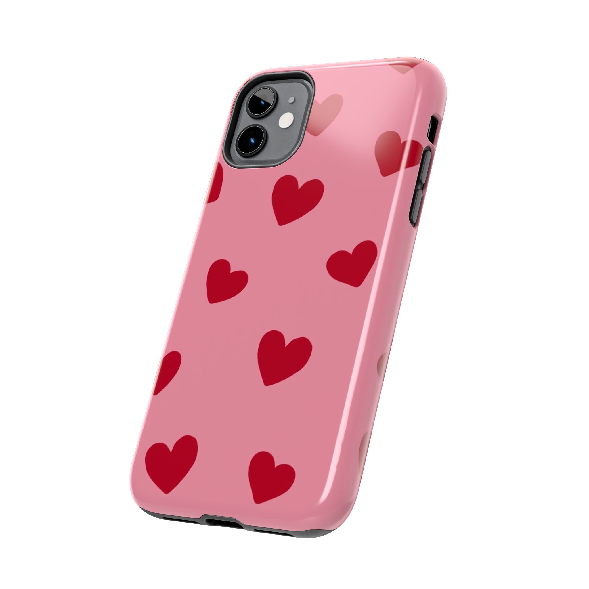 Red heart Phone Cases