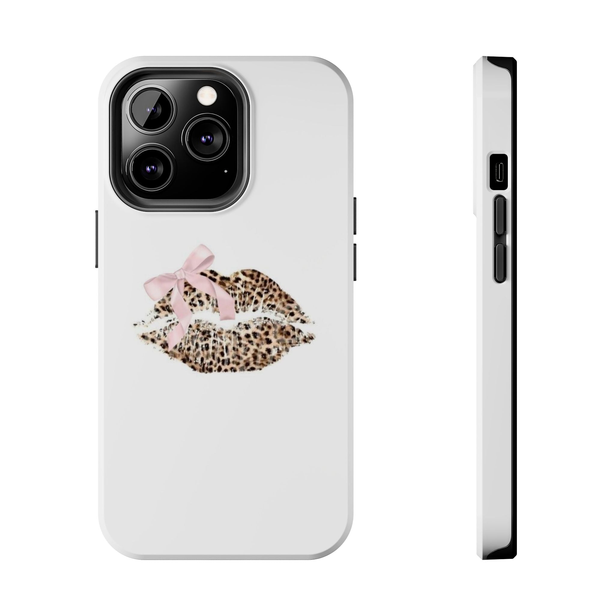 Leopard Kissy Lips Phone Cases