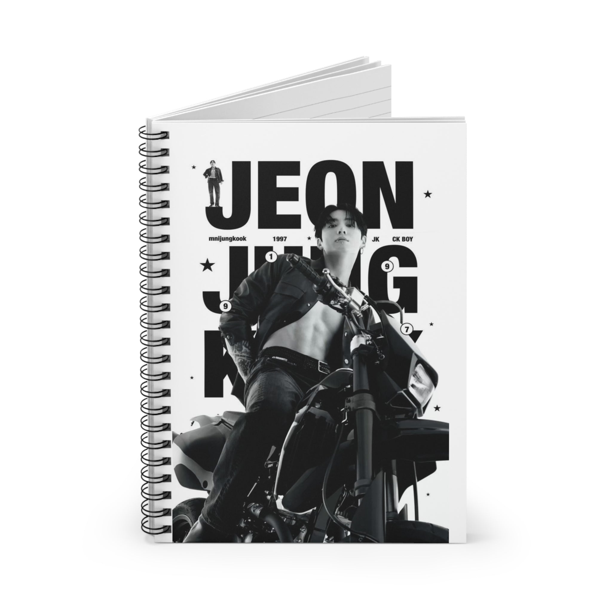 BTS JUNGKOOK notebook