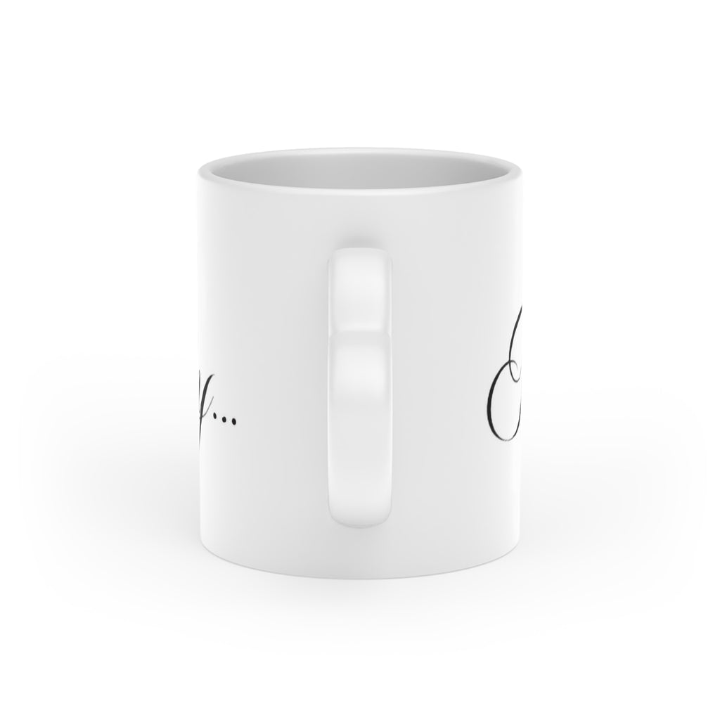 « My baby » Heart-Shaped Mug