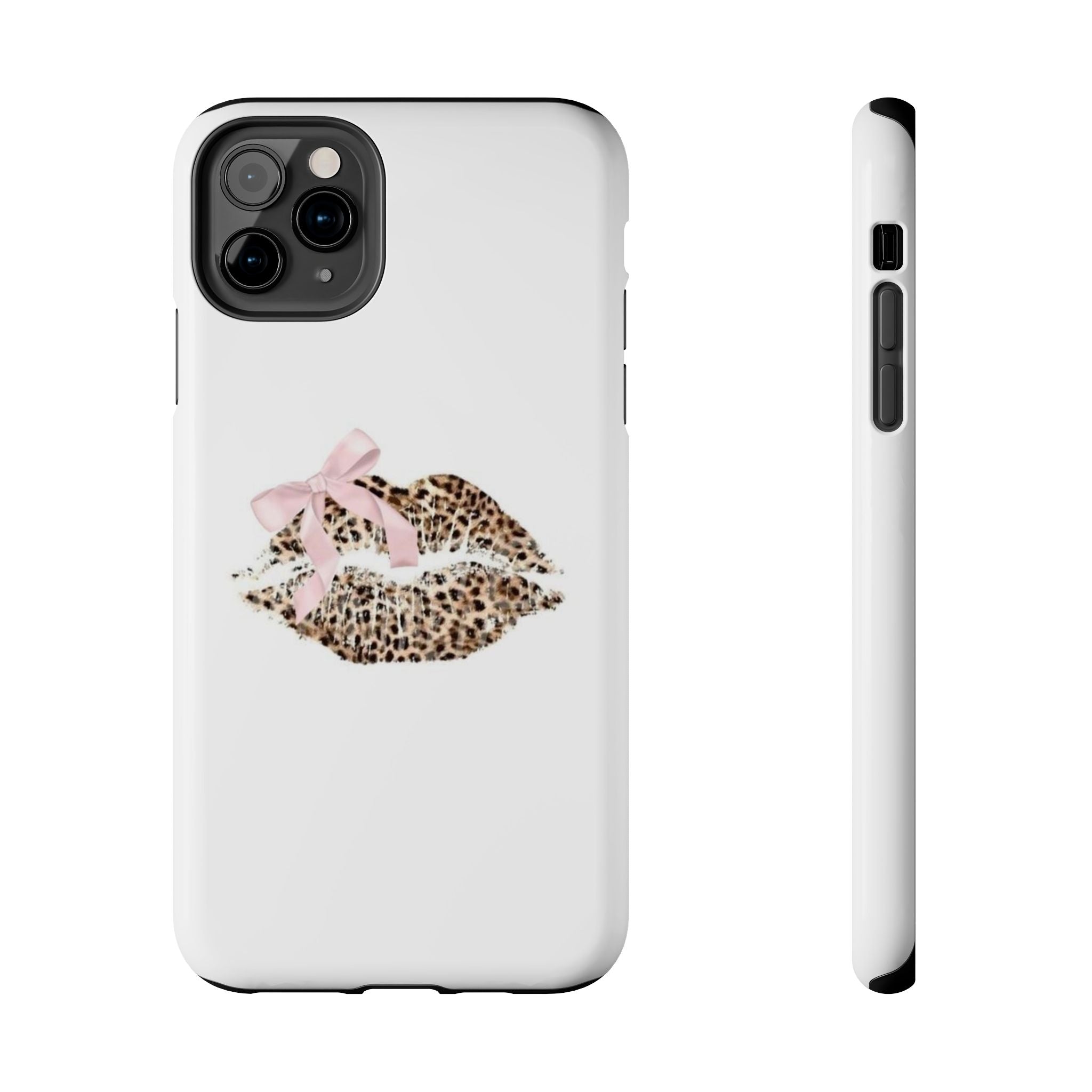 Leopard Kissy Lips Phone Cases