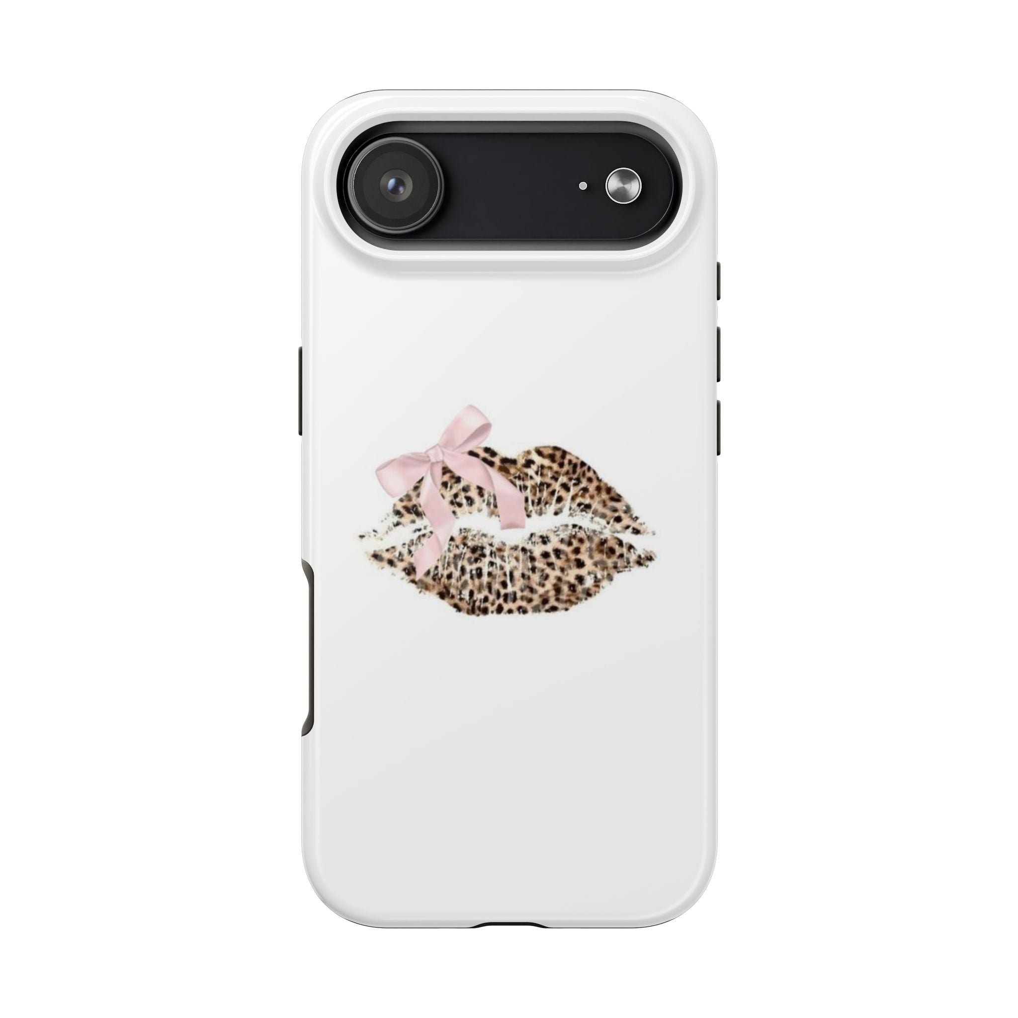 Leopard Kissy Lips Phone Cases