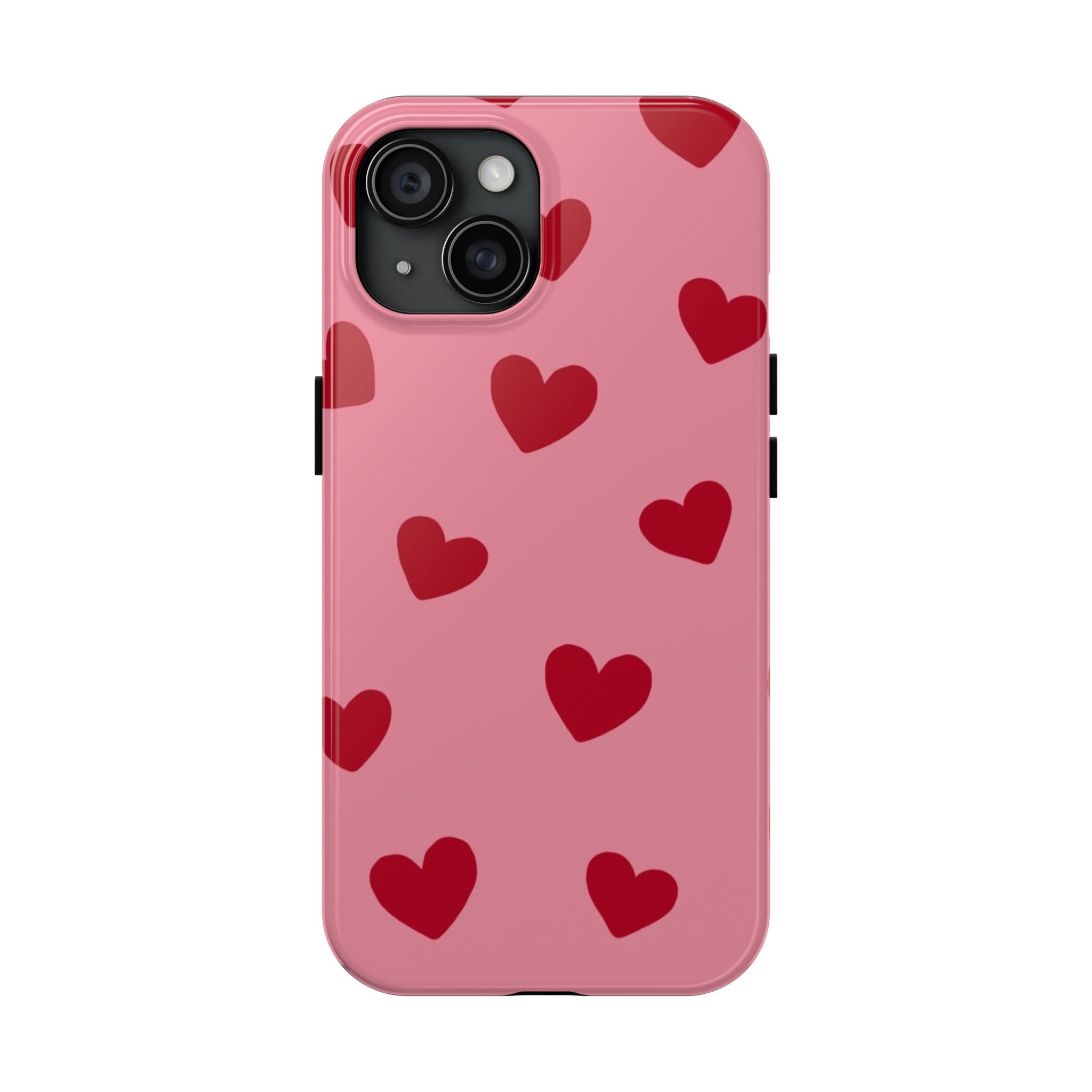Red heart Phone Cases