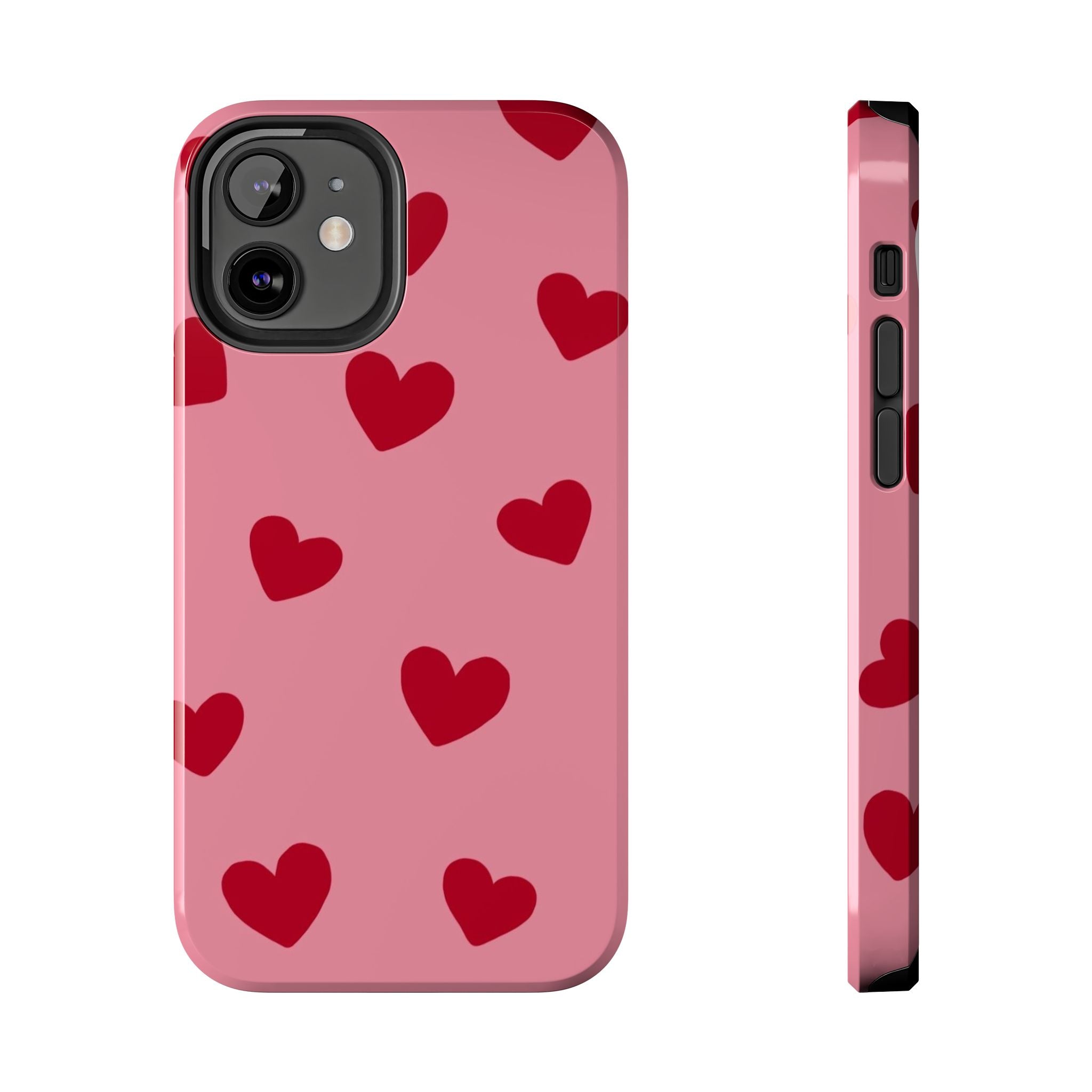 Red heart Phone Cases