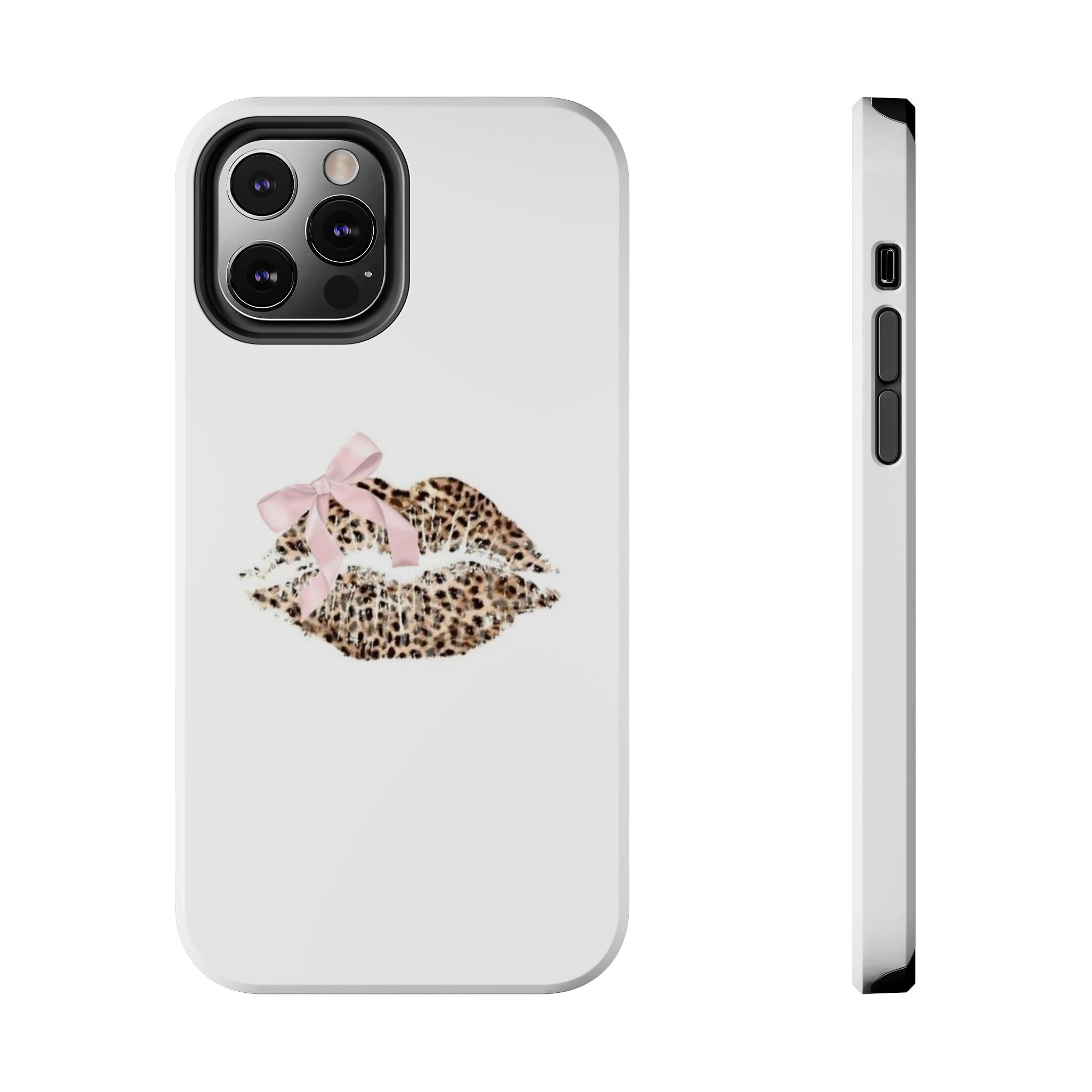 Leopard Kissy Lips Phone Cases