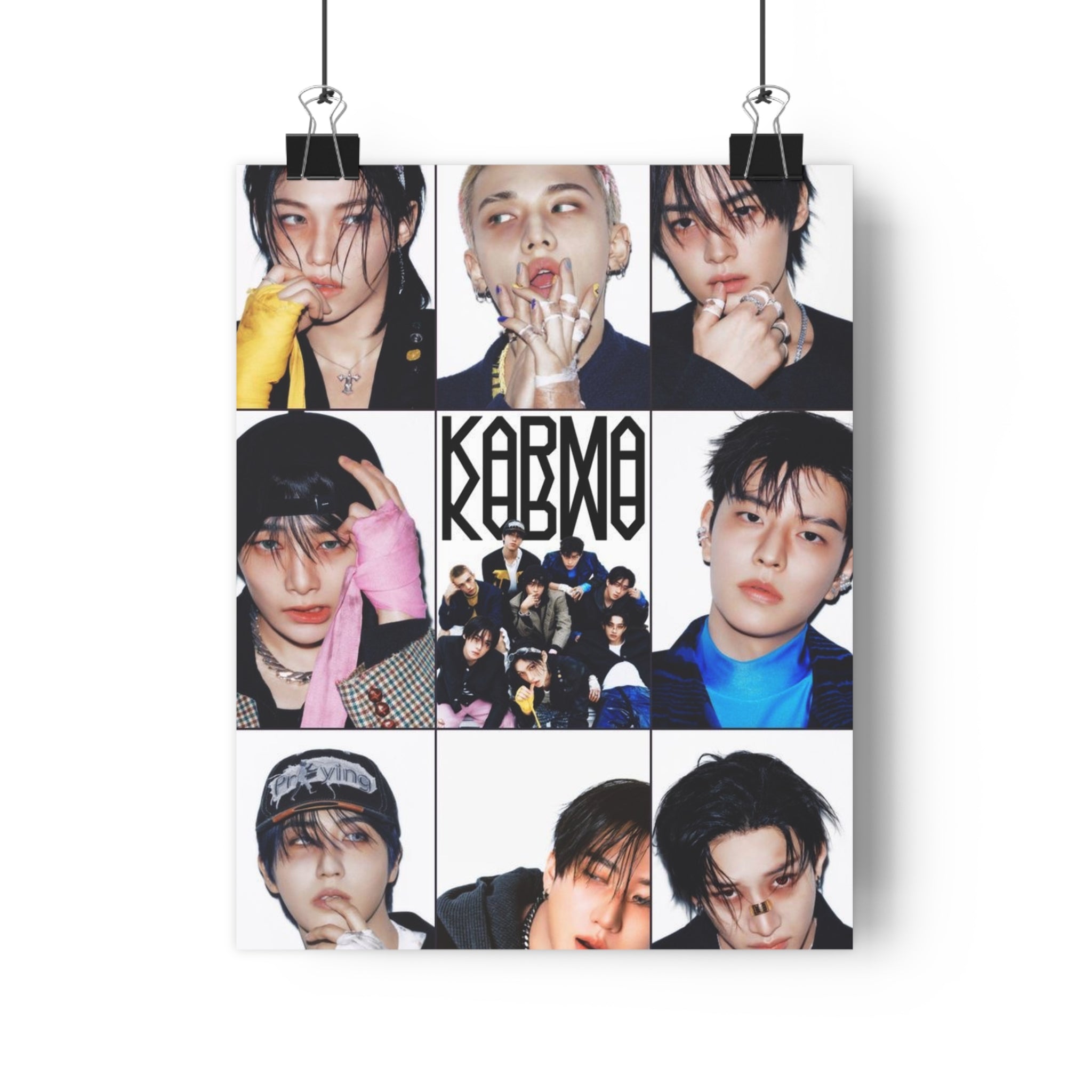 Straykids Paper Poster