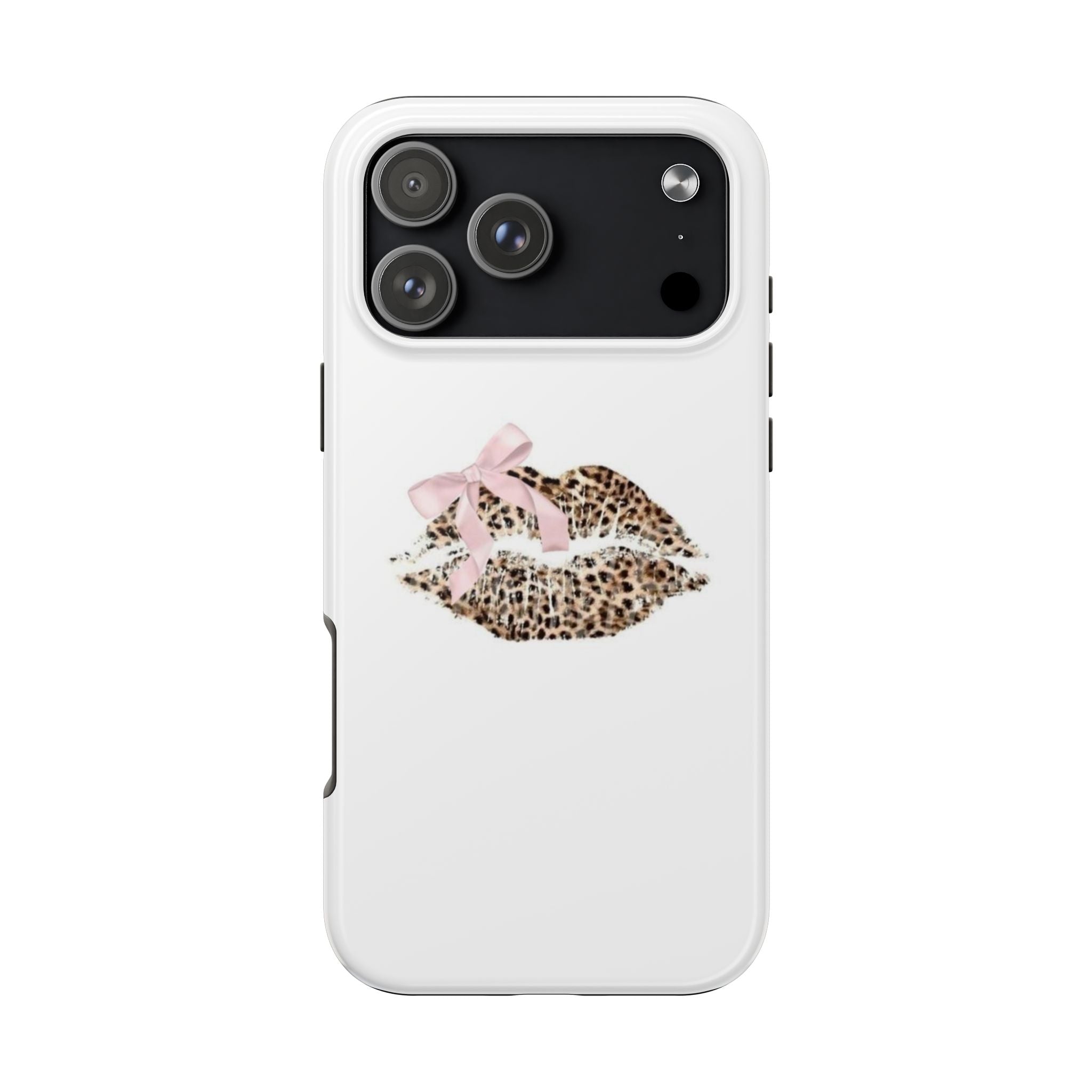 Leopard Kissy Lips Phone Cases