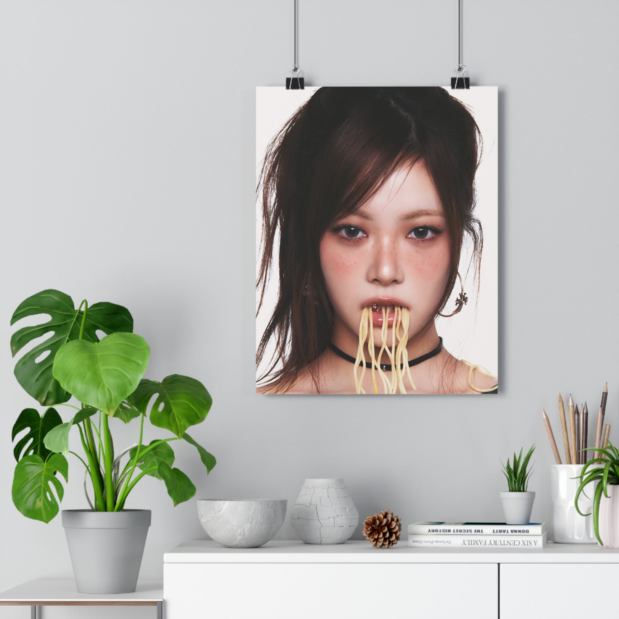 Lesserafim Eunchae Paper Poster