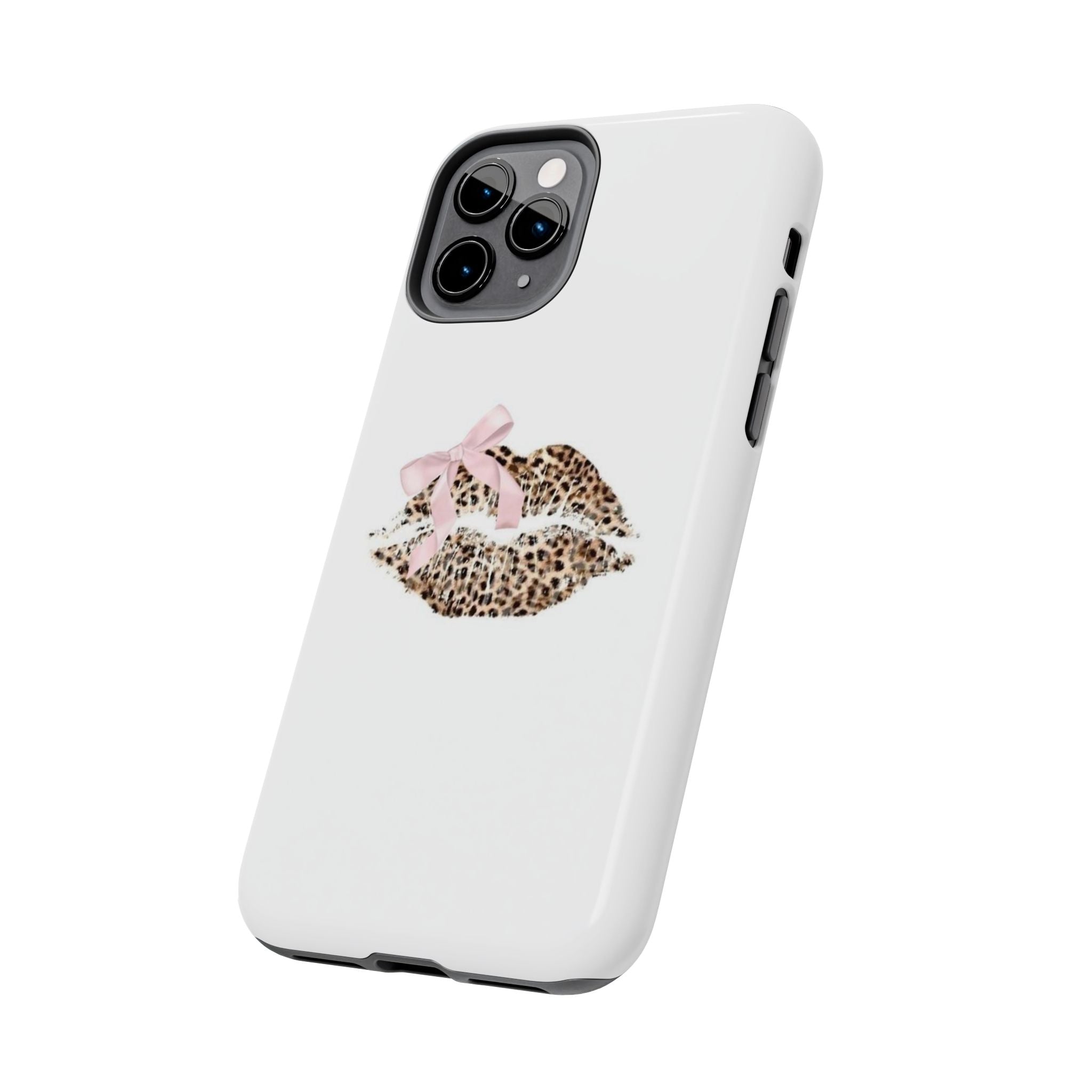 Leopard Kissy Lips Phone Cases