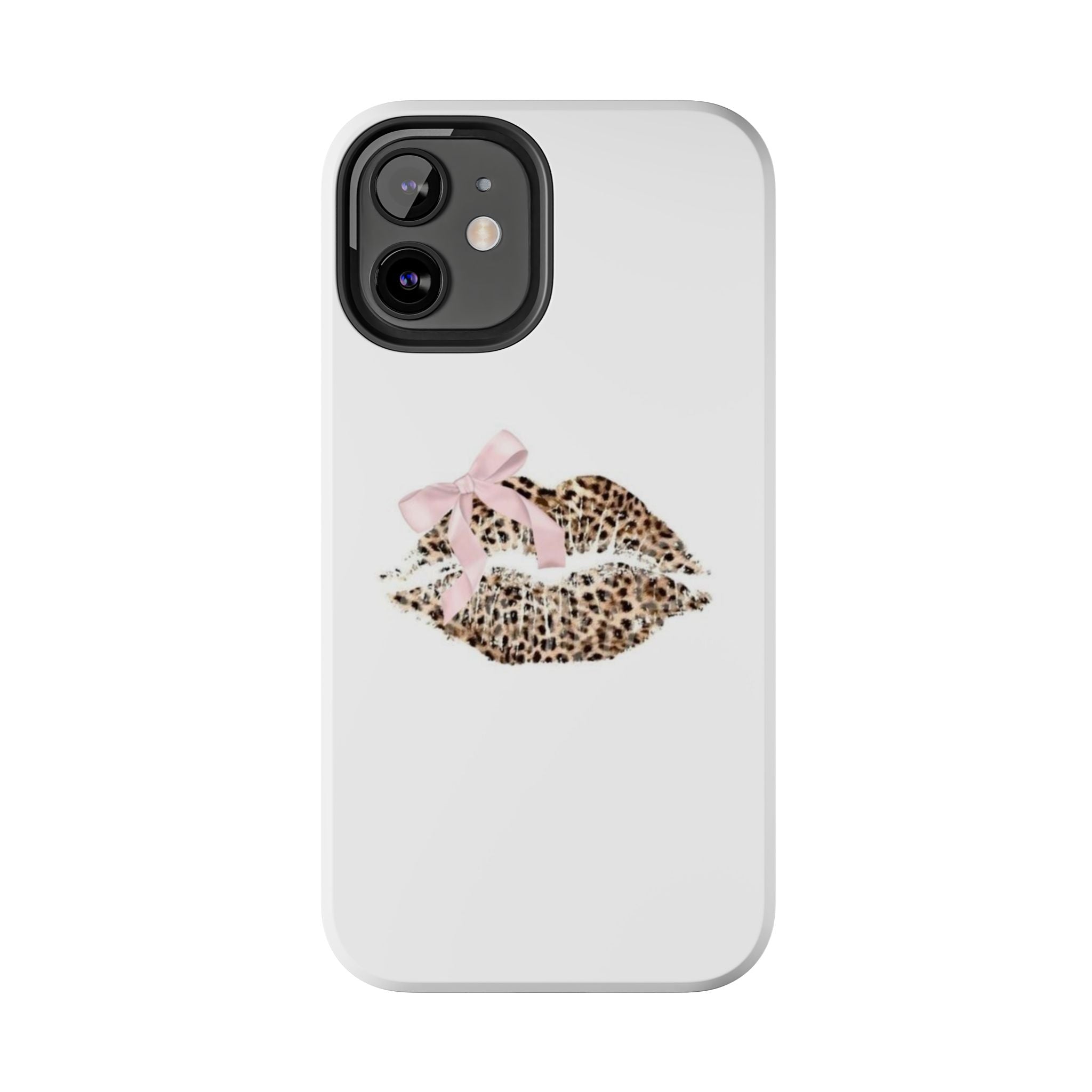 Leopard Kissy Lips Phone Cases