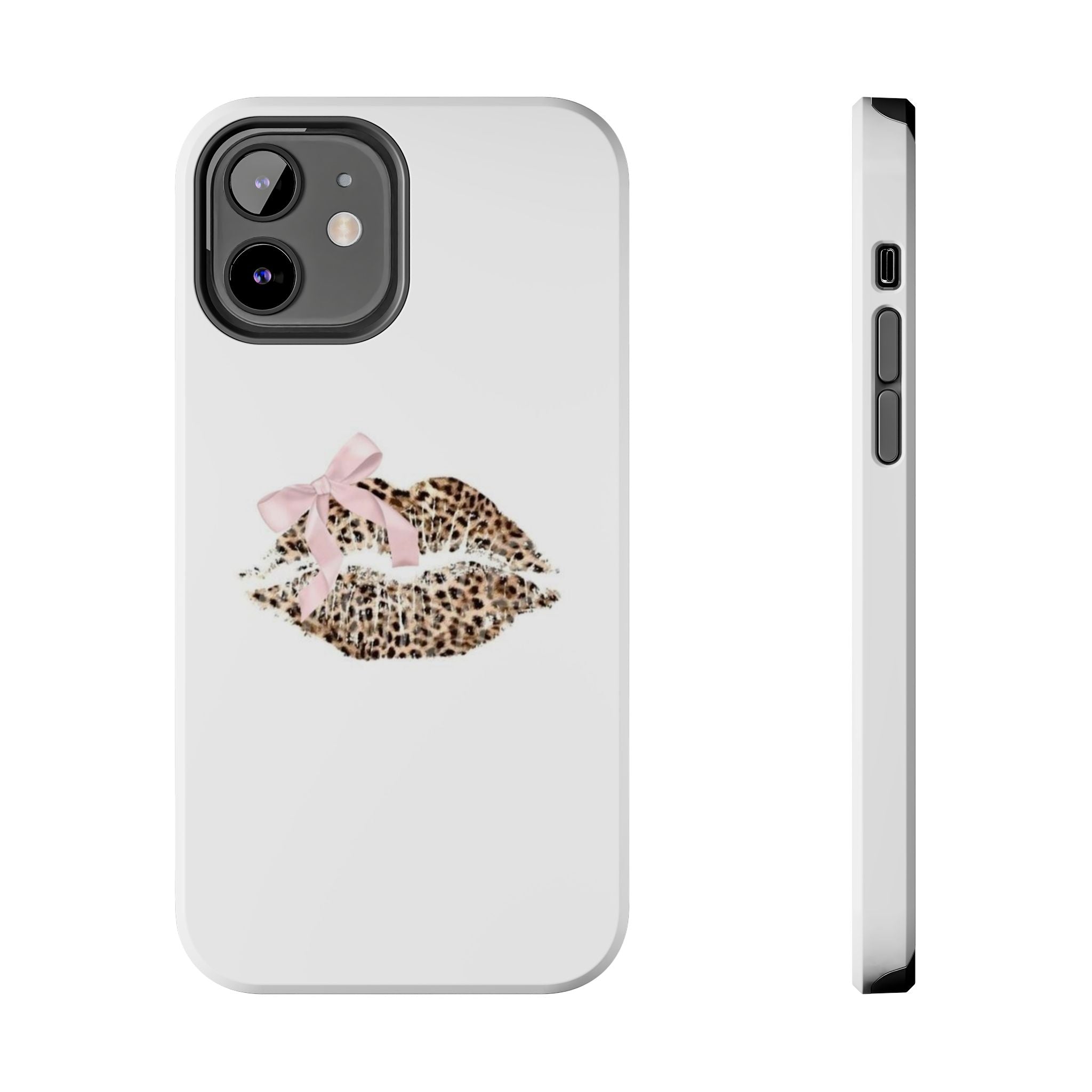 Leopard Kissy Lips Phone Cases