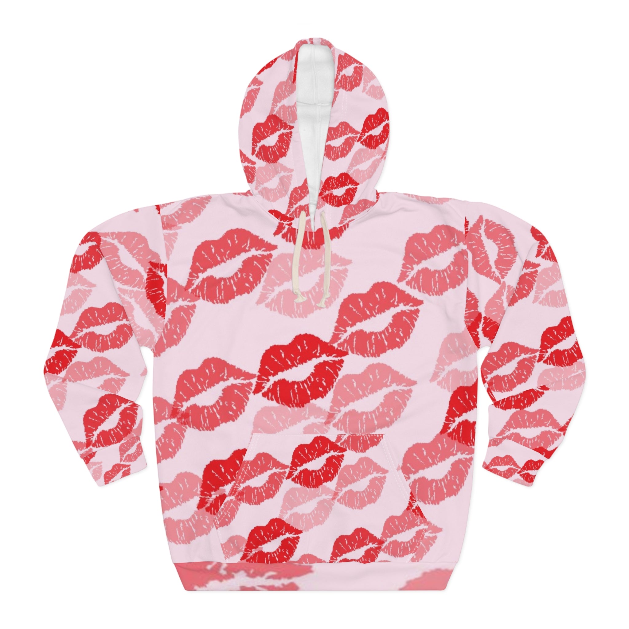 Kiss print Hoodie