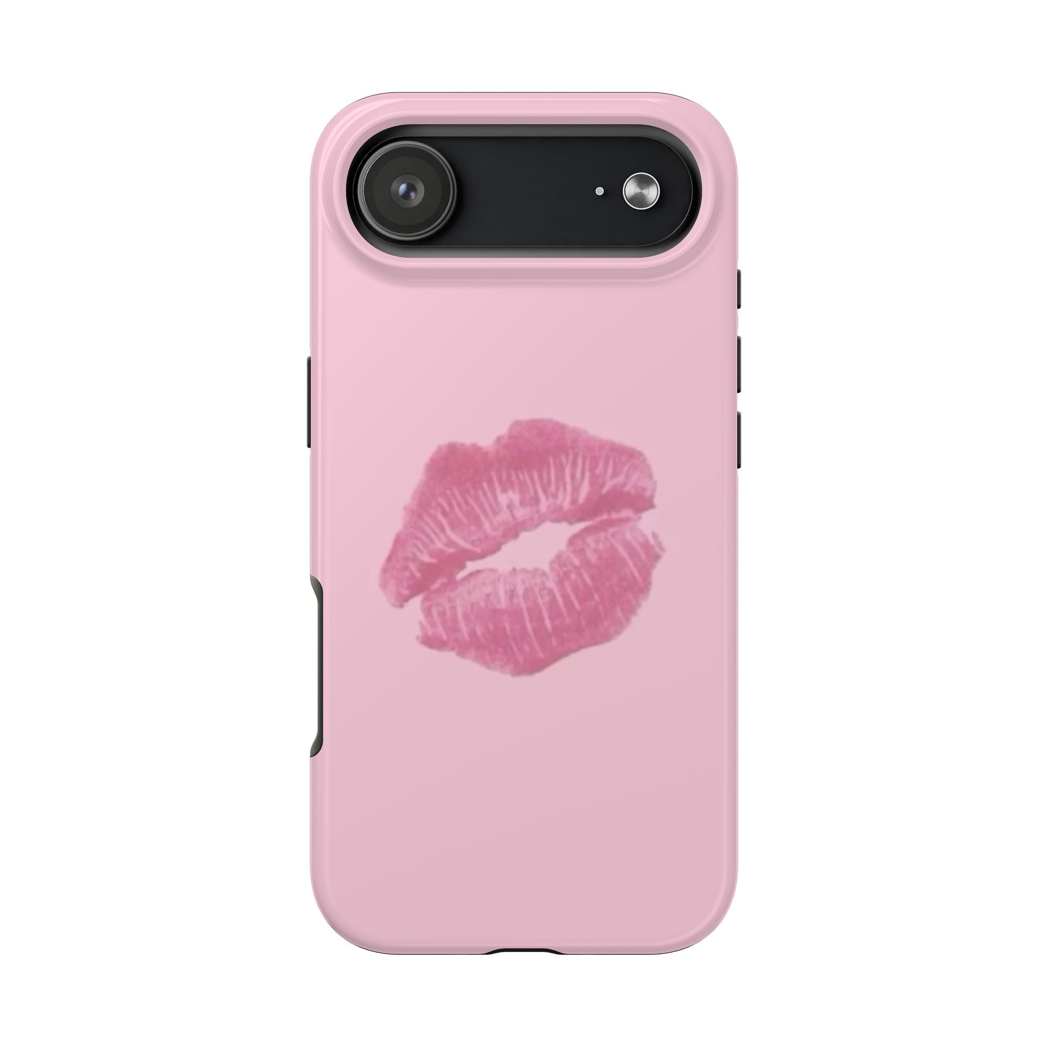 Pink Kissy Lips Phone Cases