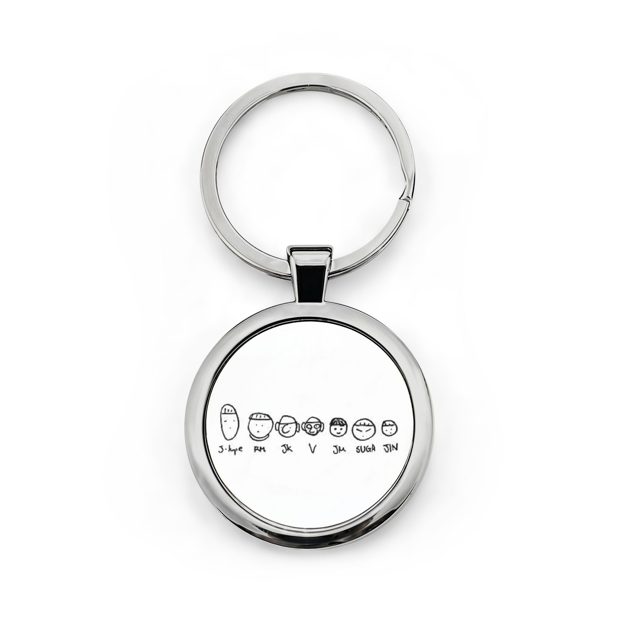 BTS Stainless  Keychain