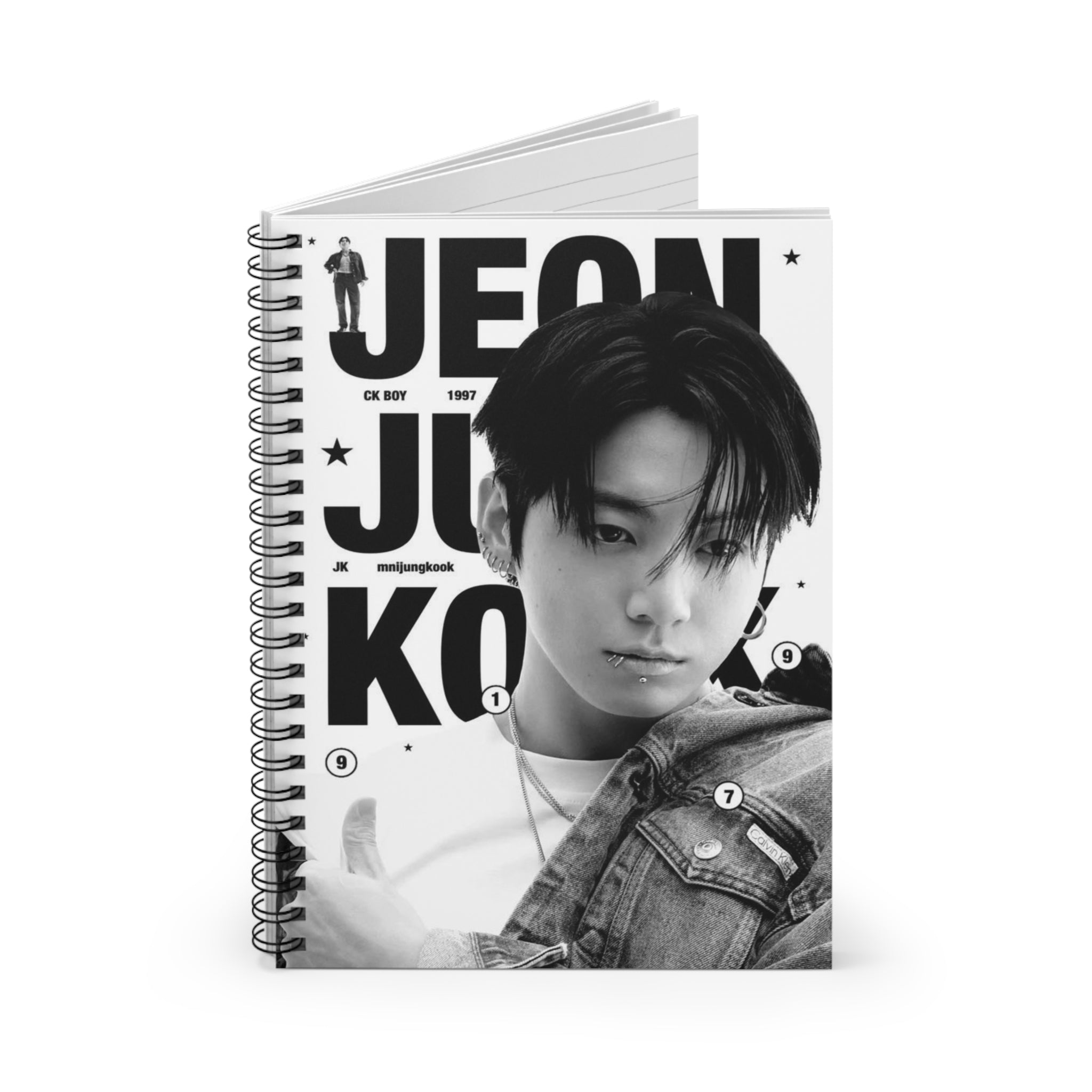 BTS JUNGKOOK Notebook