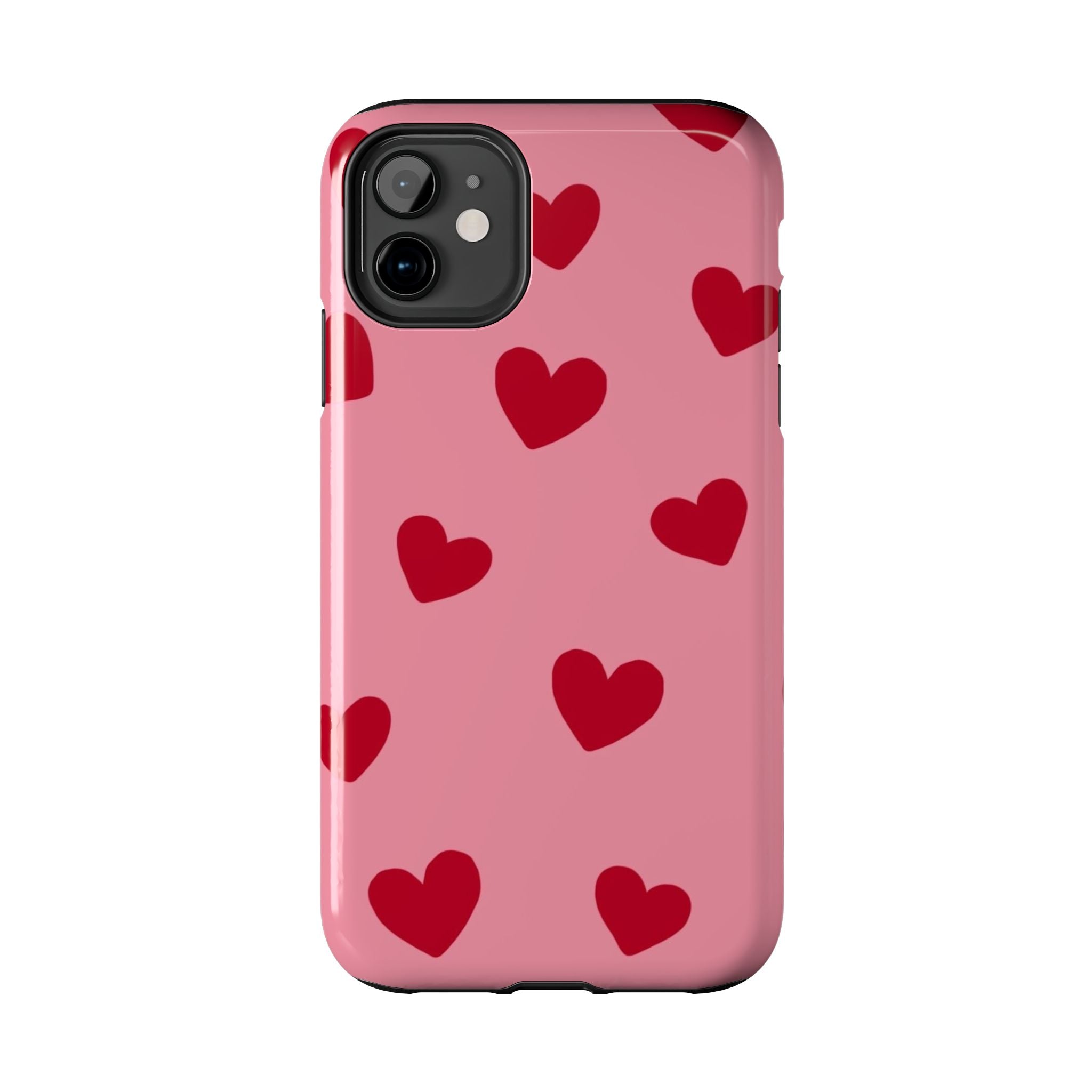 Red heart Phone Cases