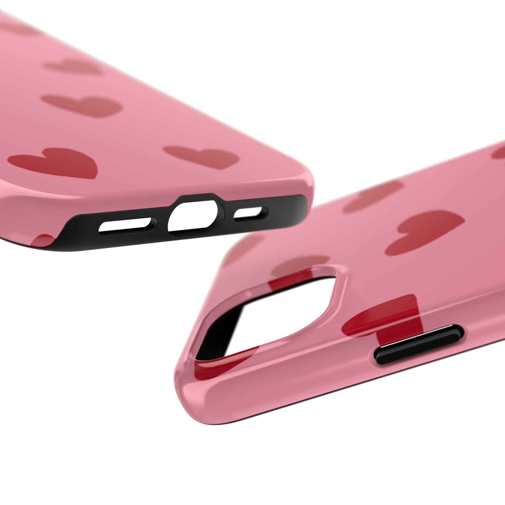 Red heart Phone Cases