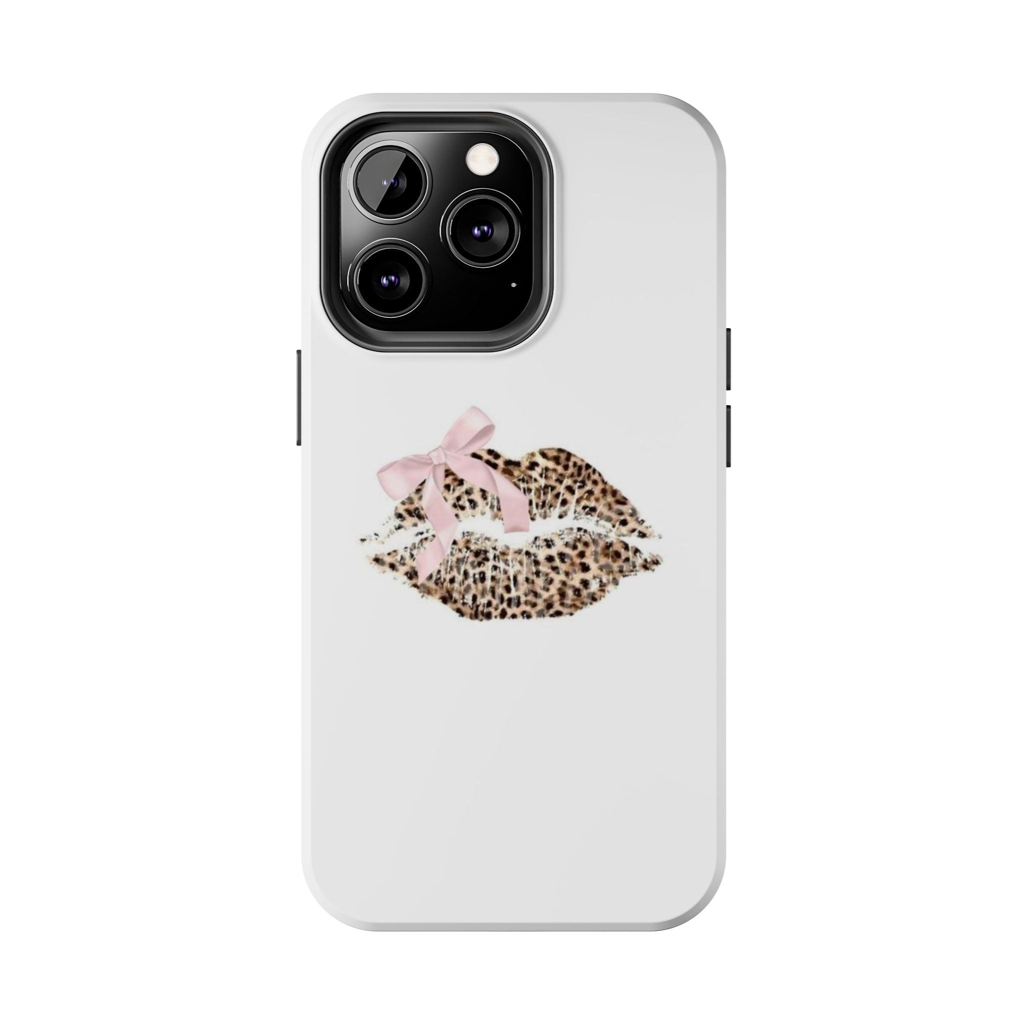 Leopard Kissy Lips Phone Cases