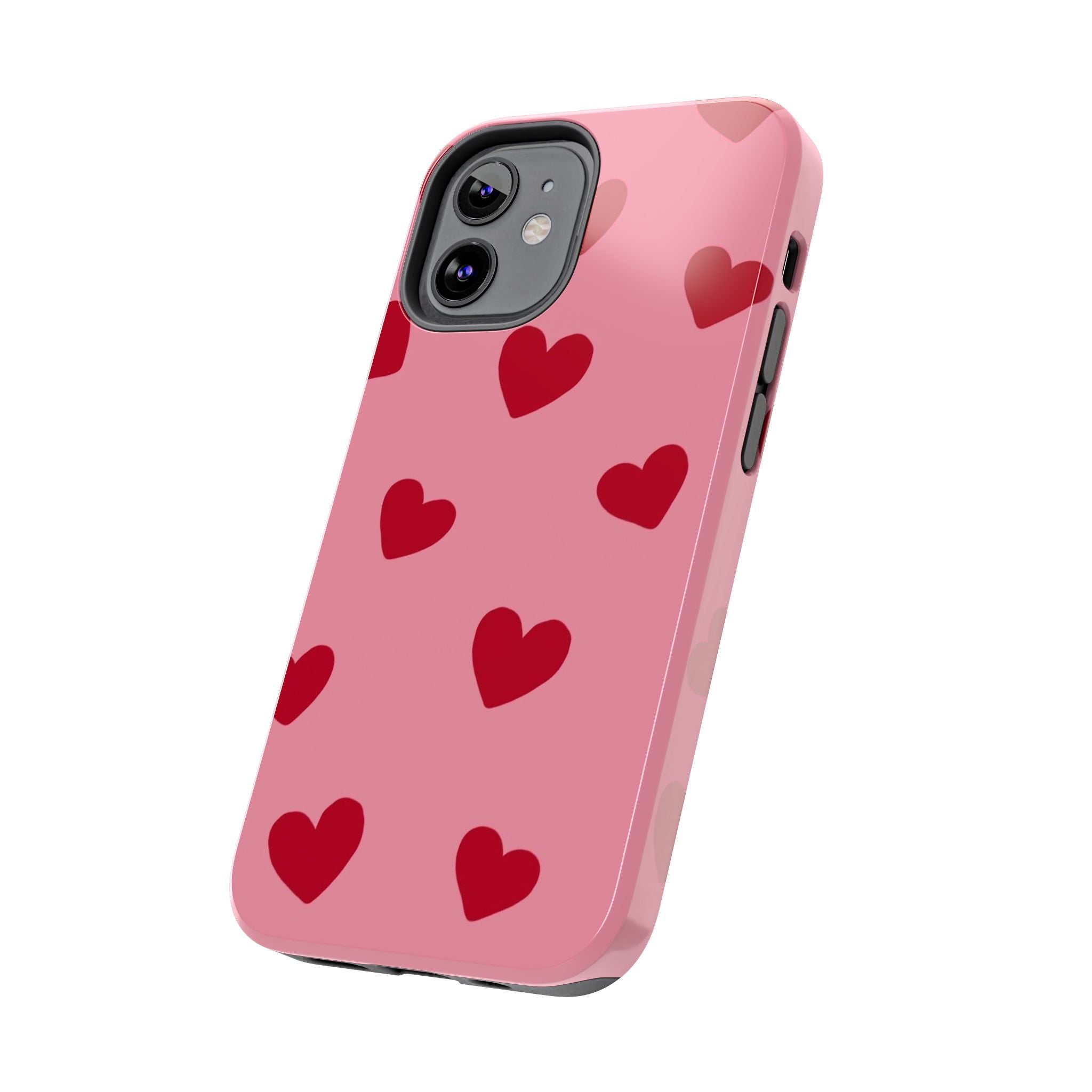 Red heart Phone Cases