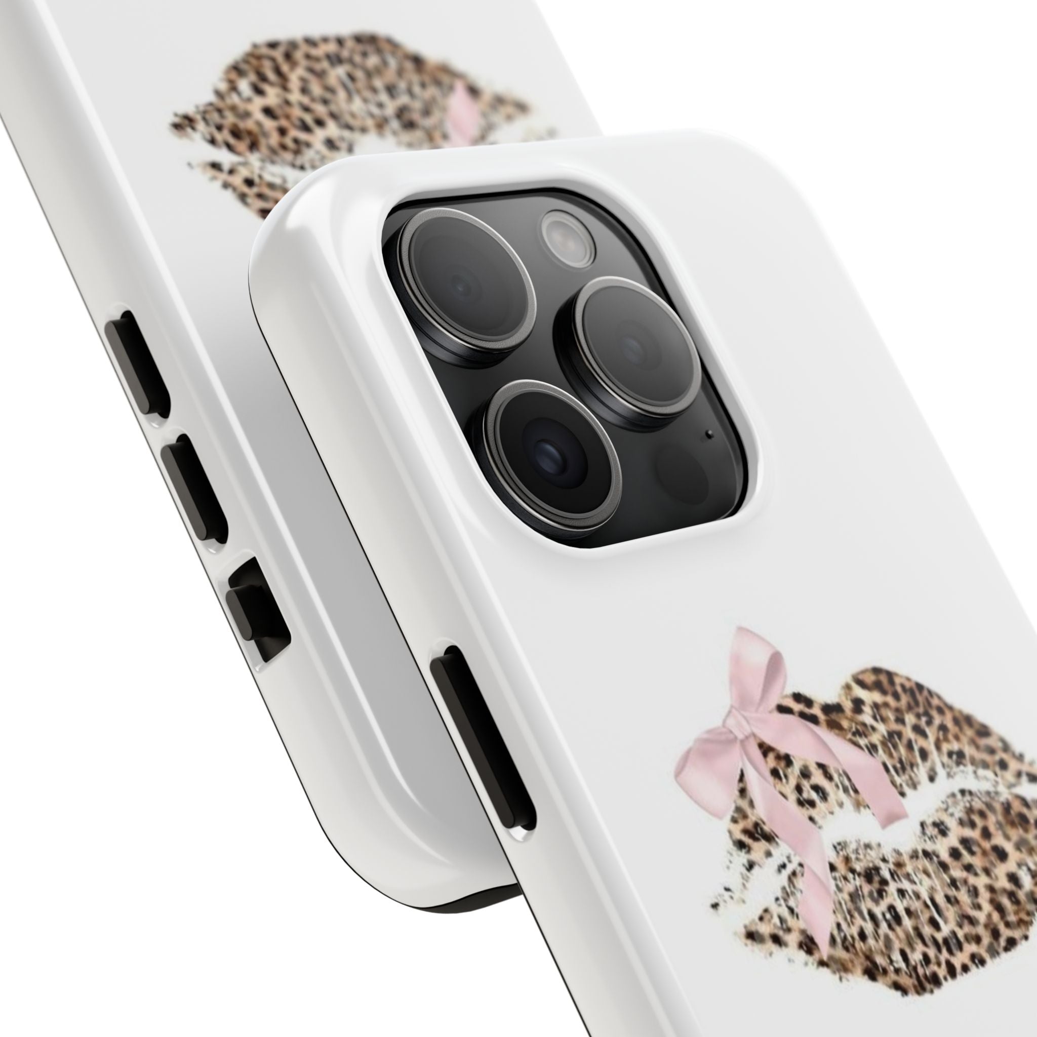 Leopard Kissy Lips Phone Cases