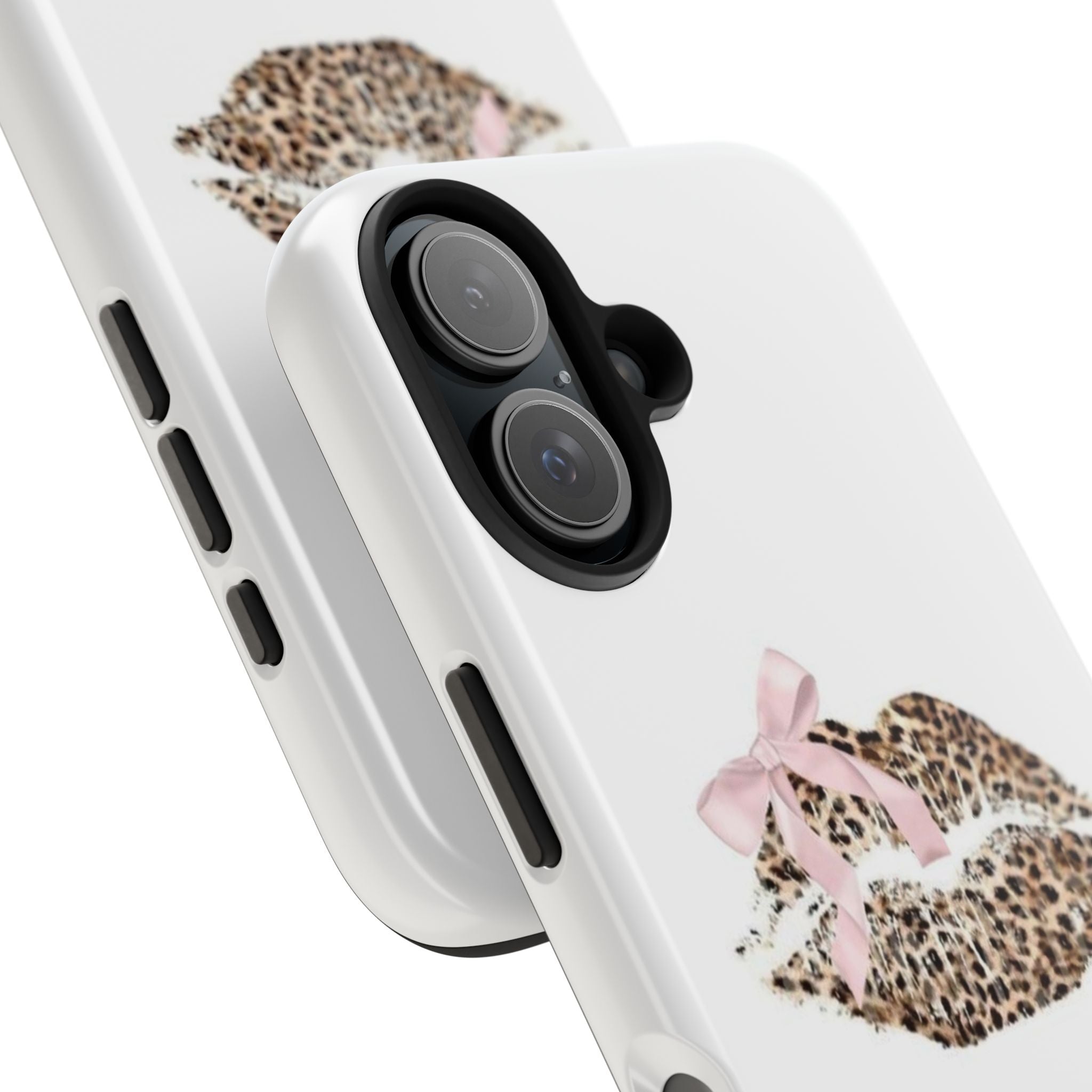 Leopard Kissy Lips Phone Cases
