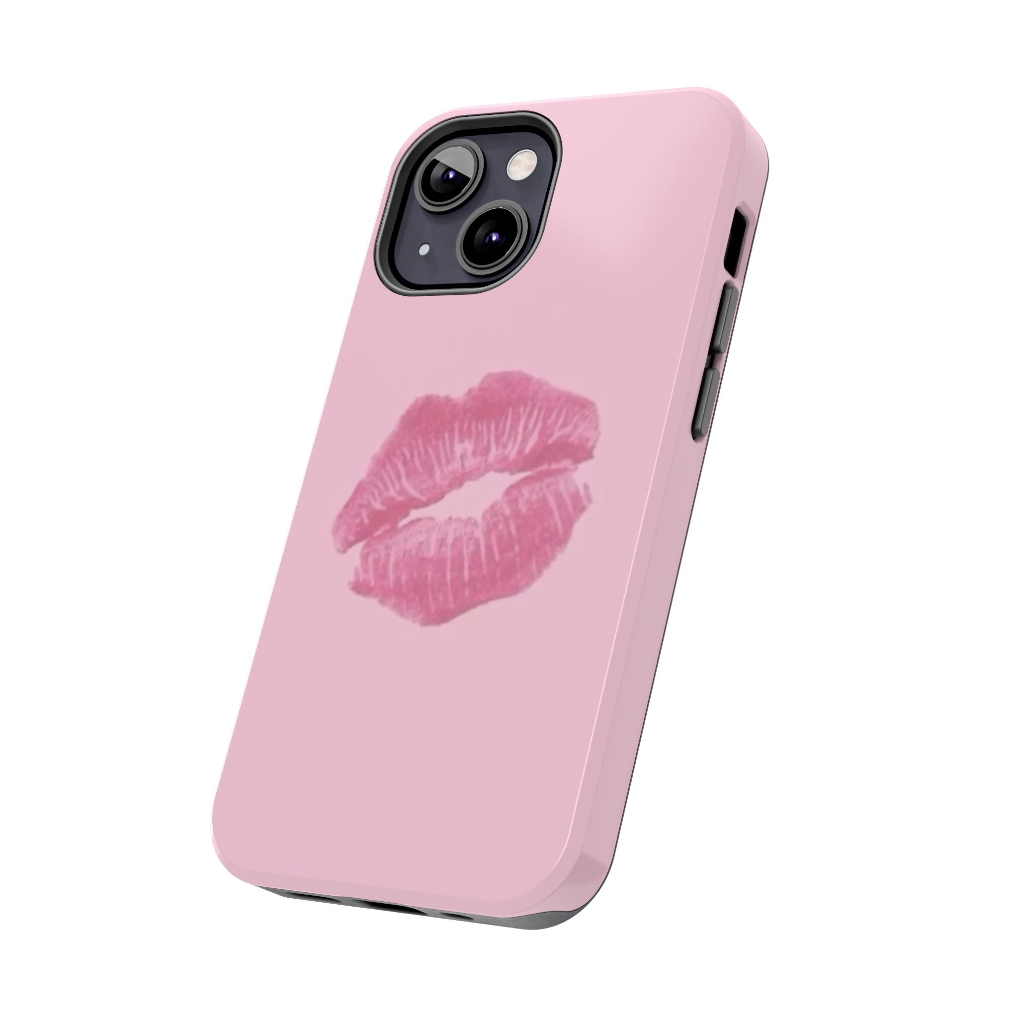 Pink Kissy Lips Phone Cases
