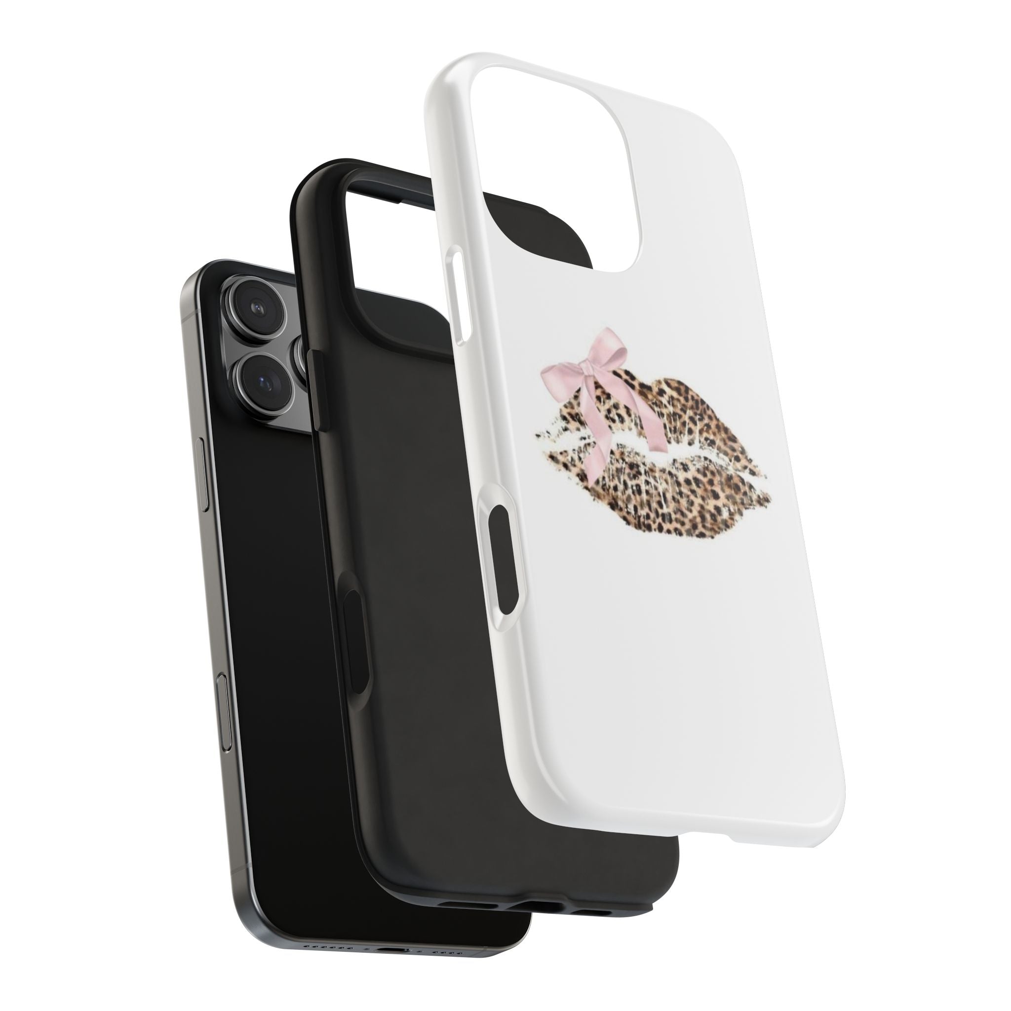 Leopard Kissy Lips Phone Cases